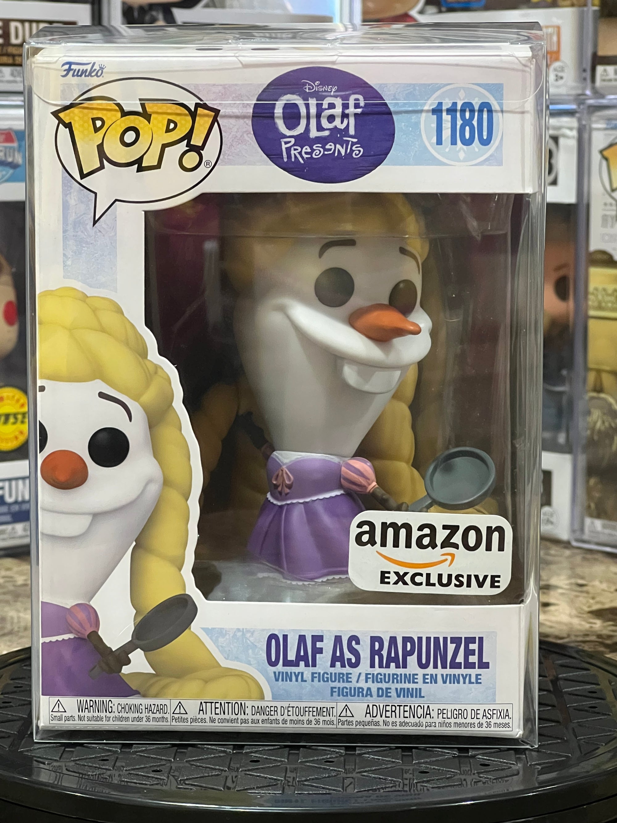 Funko Pop Olaf Presents Olaf as Rapunzel #1180