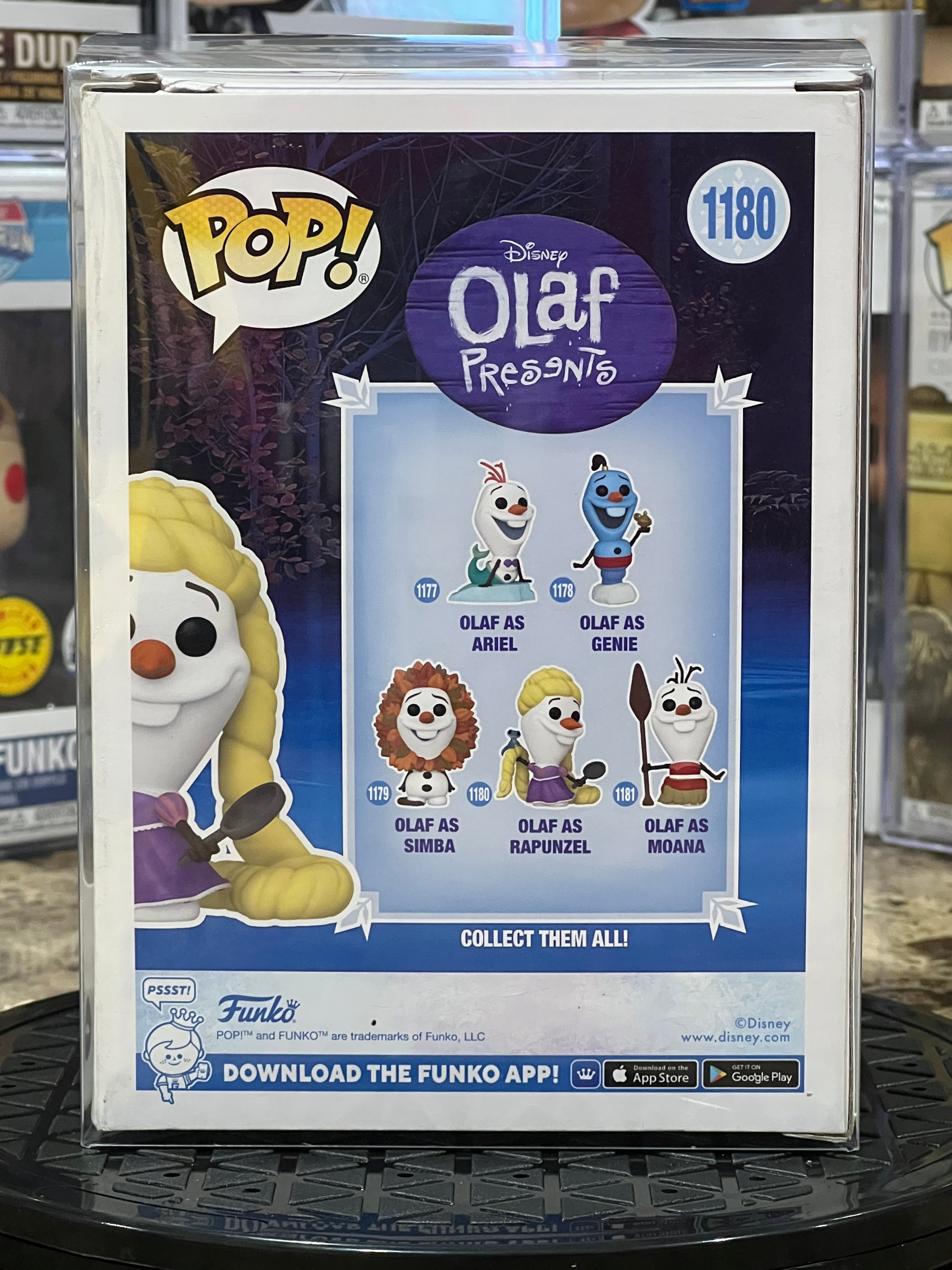 Funko Pop Olaf Presents Olaf as Rapunzel #1180