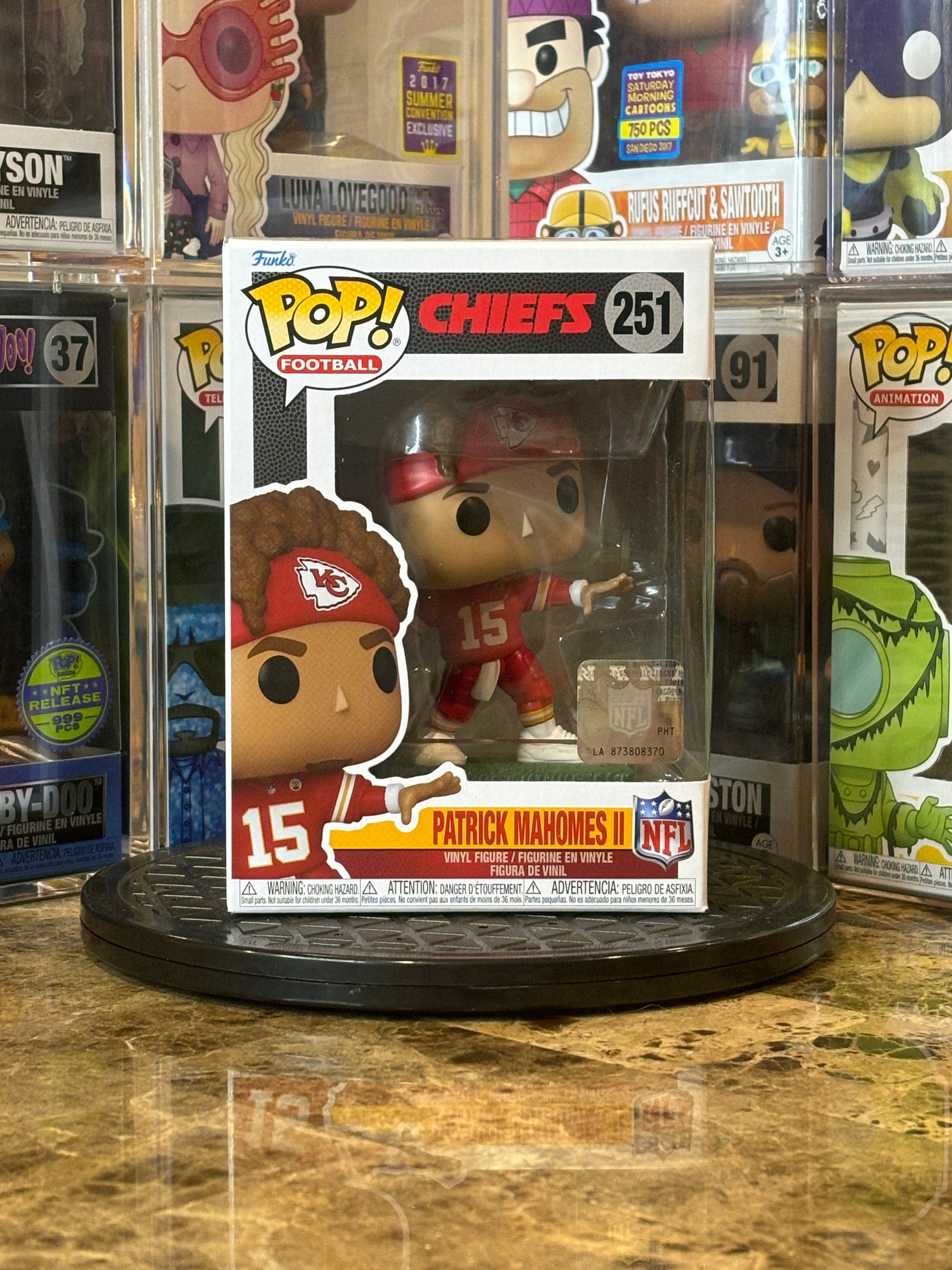 Funko Pop Chiefs Patrick Mahomess II #251