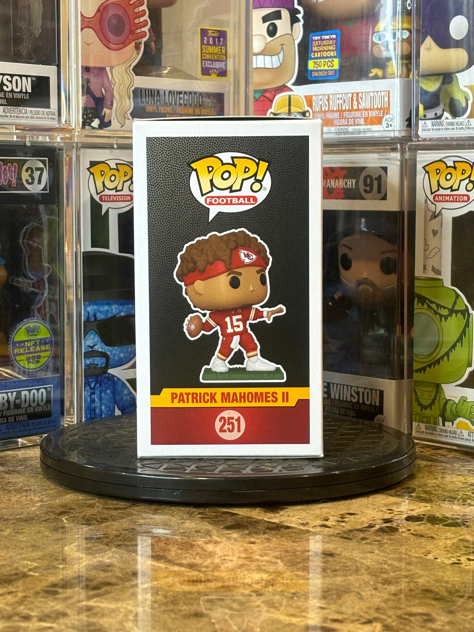 Funko Pop Chiefs Patrick Mahomess II #251