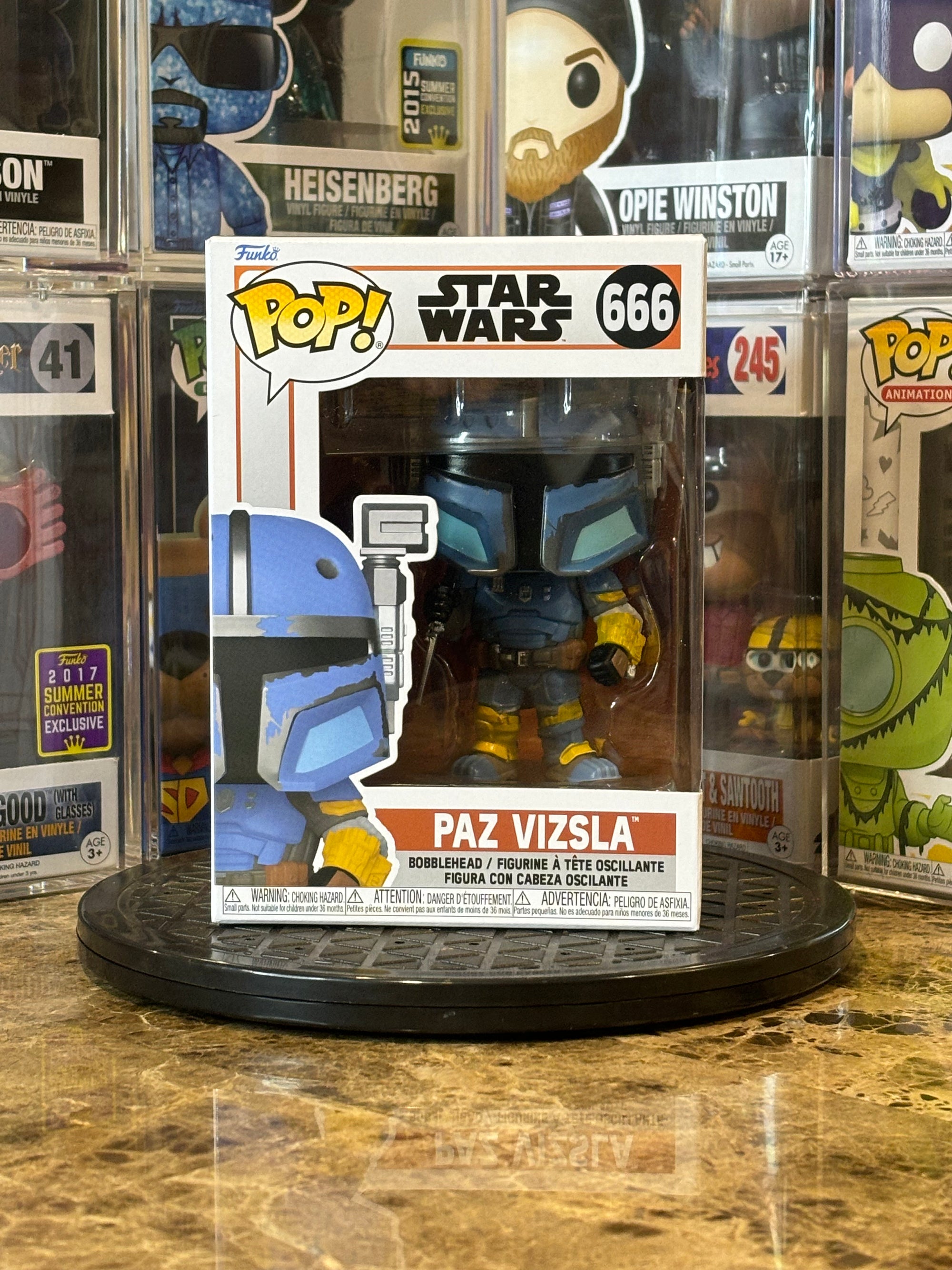 Funko Pop Star Wars Paz Vizsla #666