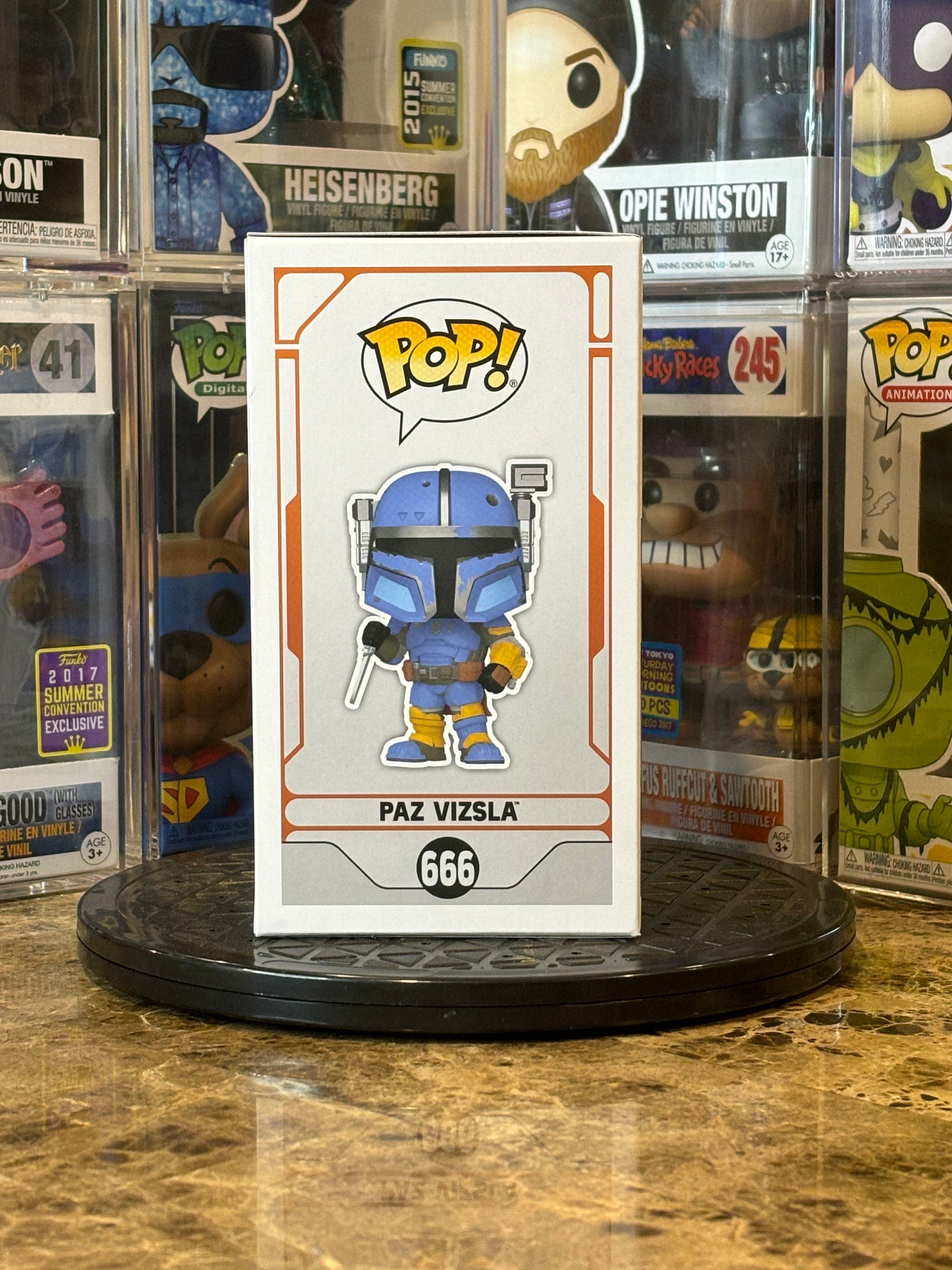 Funko Pop Star Wars Paz Vizsla #666