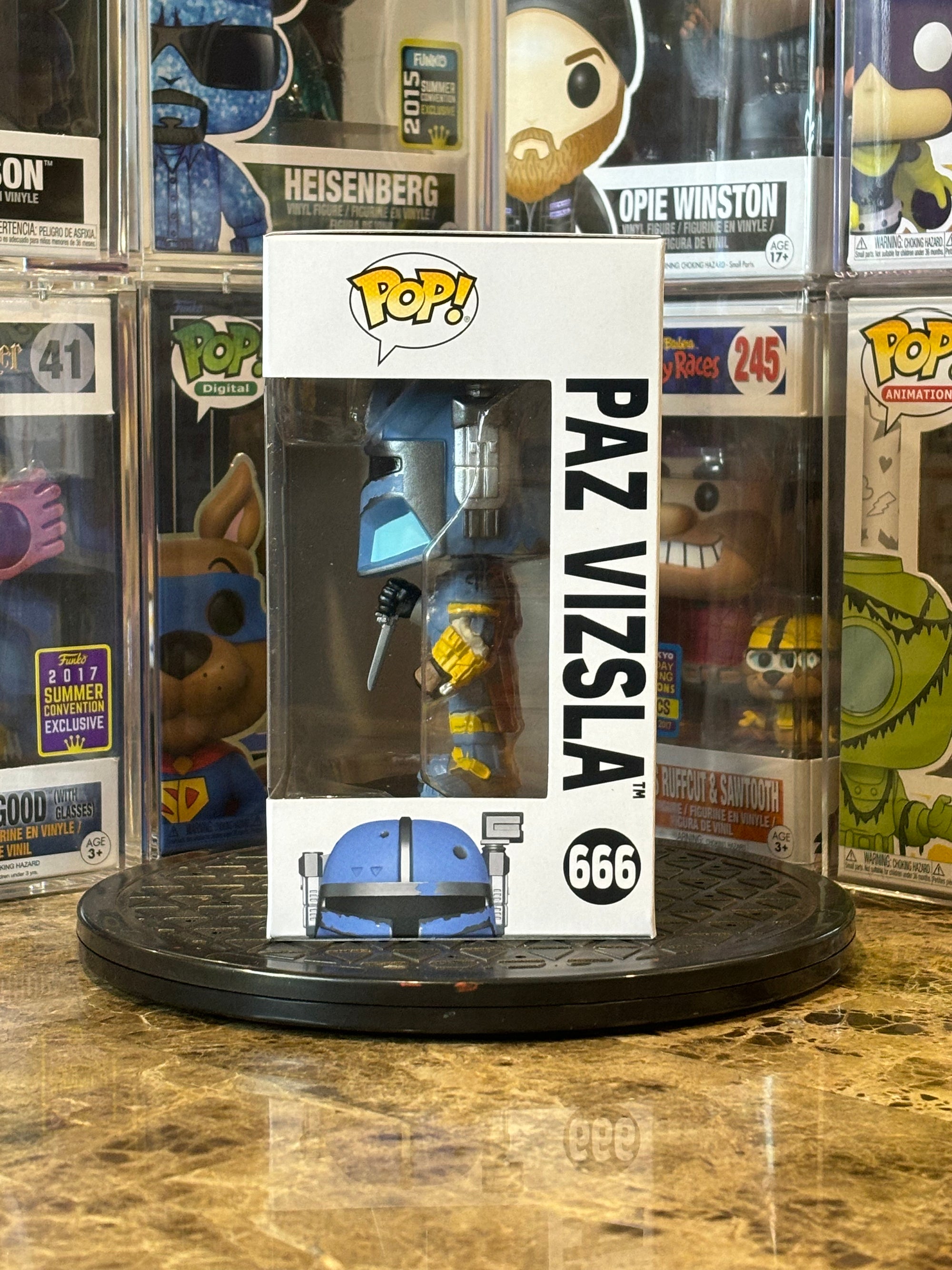 Funko Pop Star Wars Paz Vizsla #666