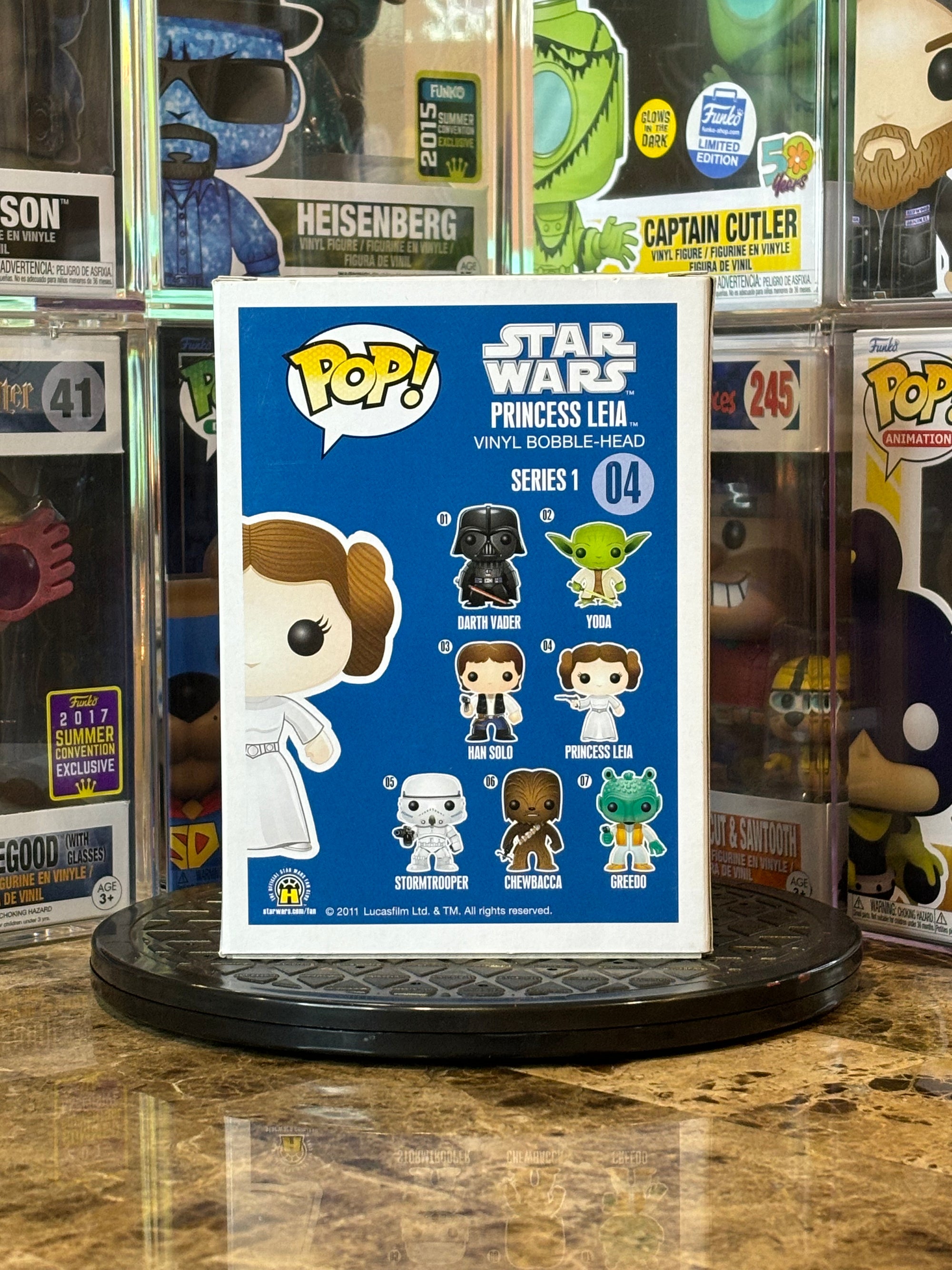 Funko Pop Star Wars Princess Leia #04