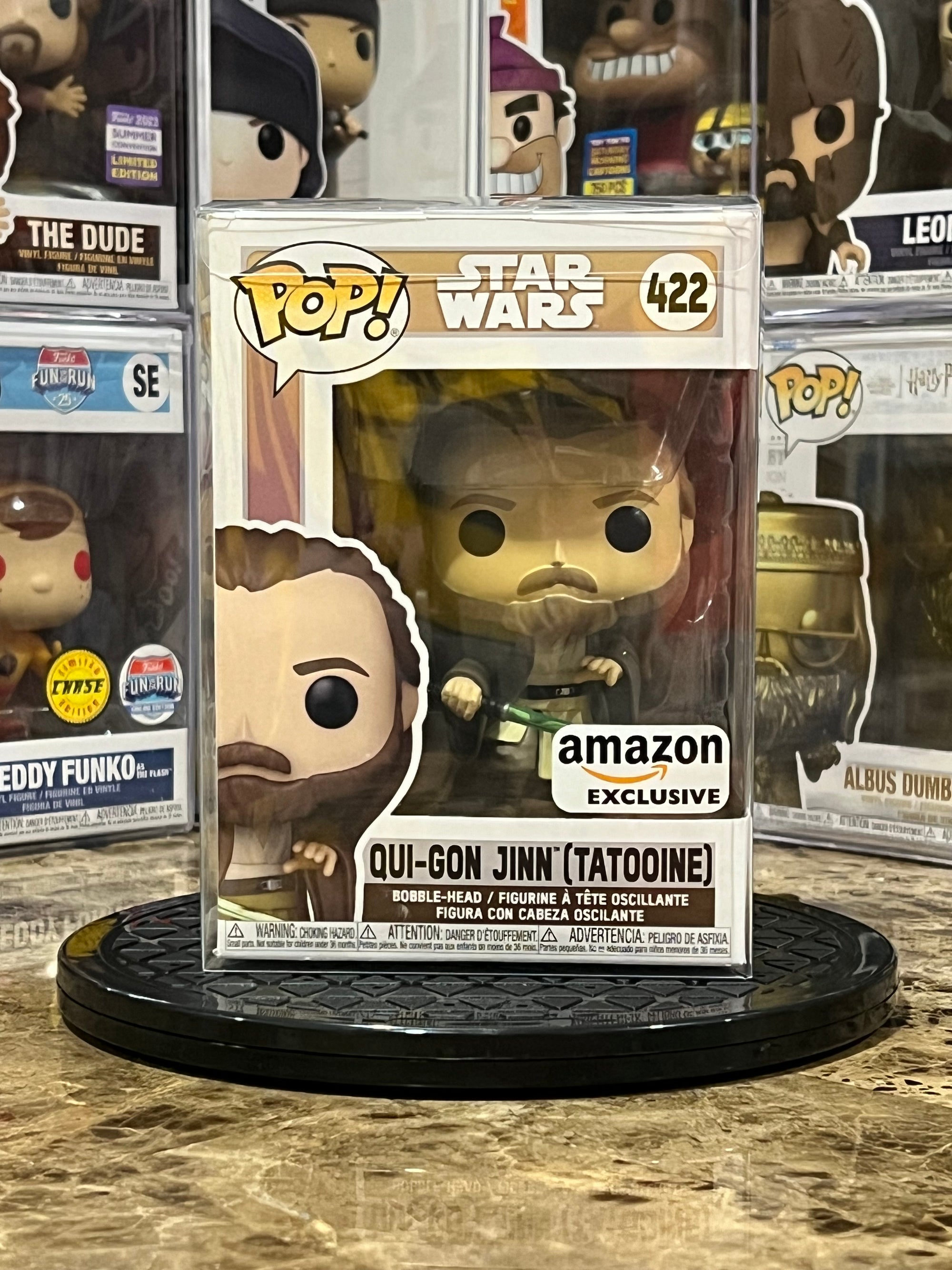 Funko Pop Star Wars Qui-Gon Jinn(Tatooine) #422
