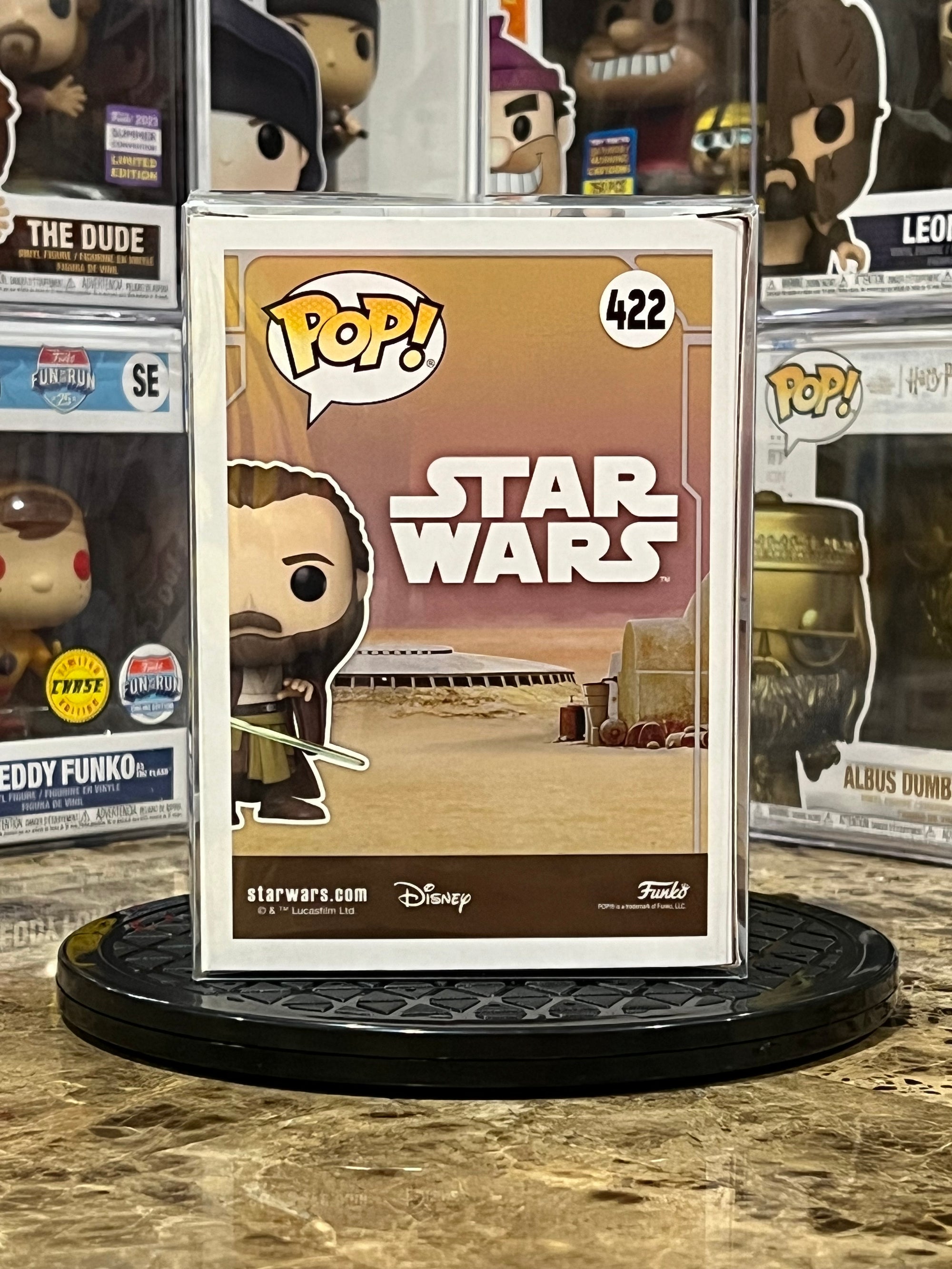 Funko Pop Star Wars Qui-Gon Jinn(Tatooine) #422