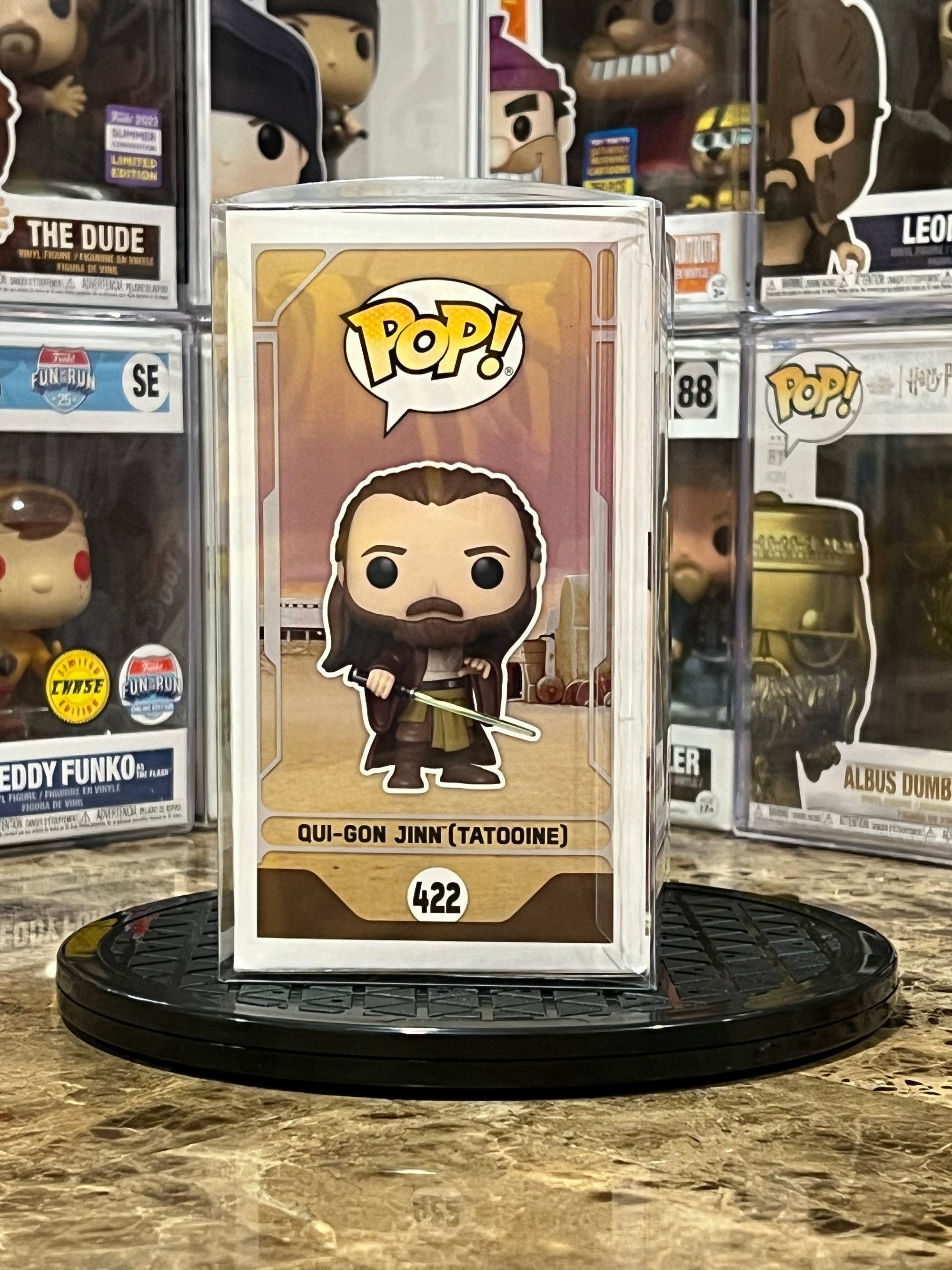 Funko Pop Star Wars Qui-Gon Jinn(Tatooine) #422