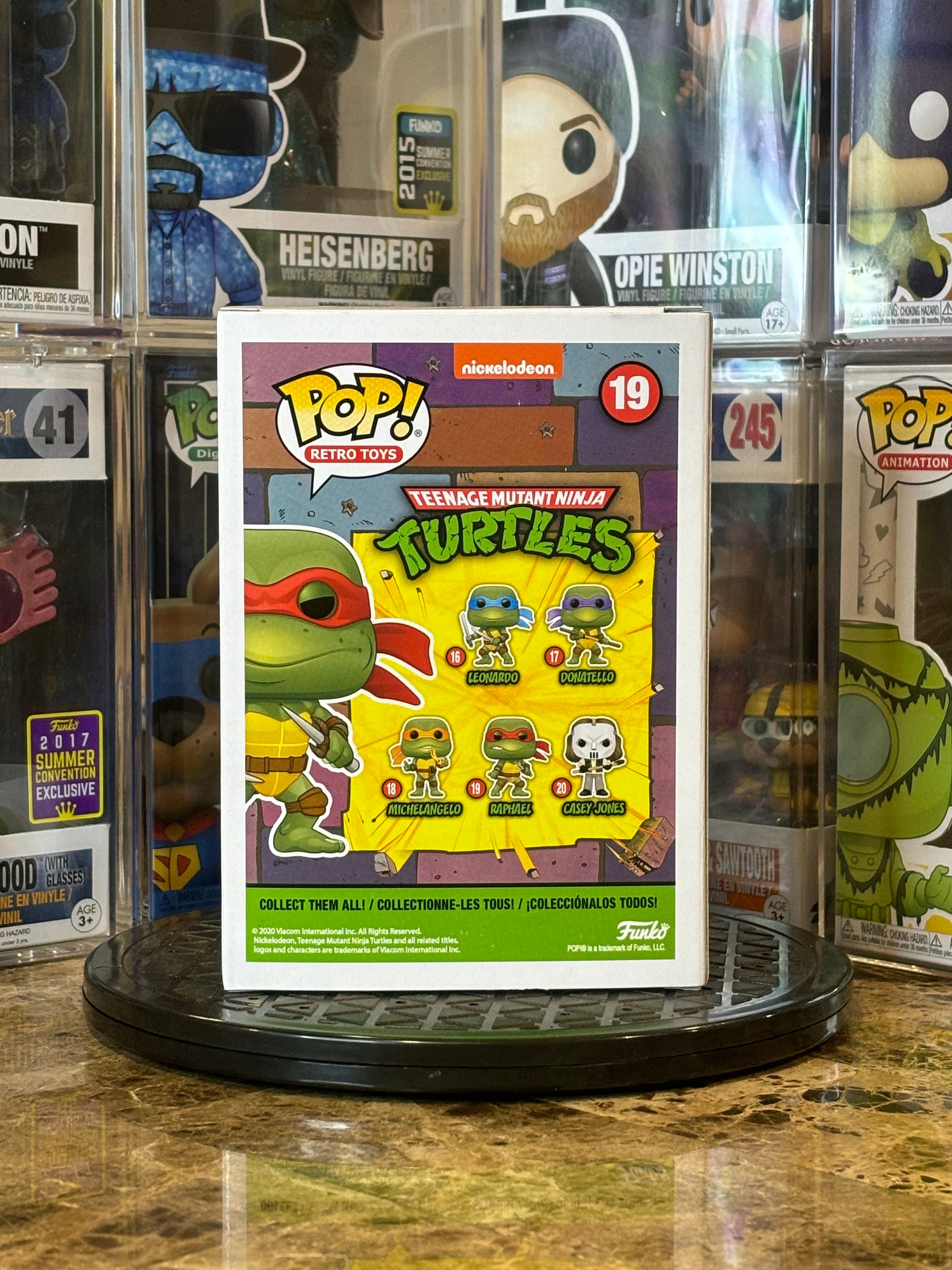 Funko Pop Teenage Mutant Ninja Turtles Raphael #19