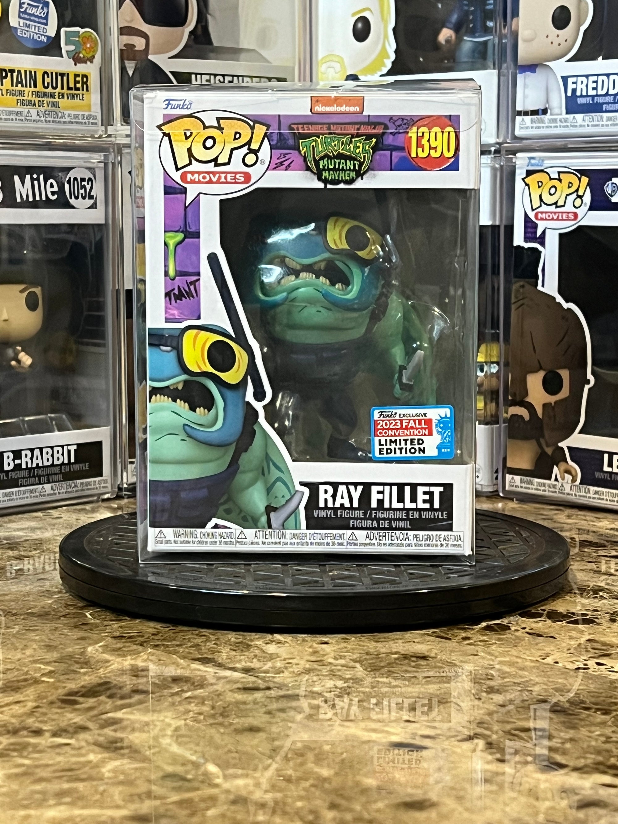 Funko Pop TMNT Mutant Mayhem Ray Fillet #1390