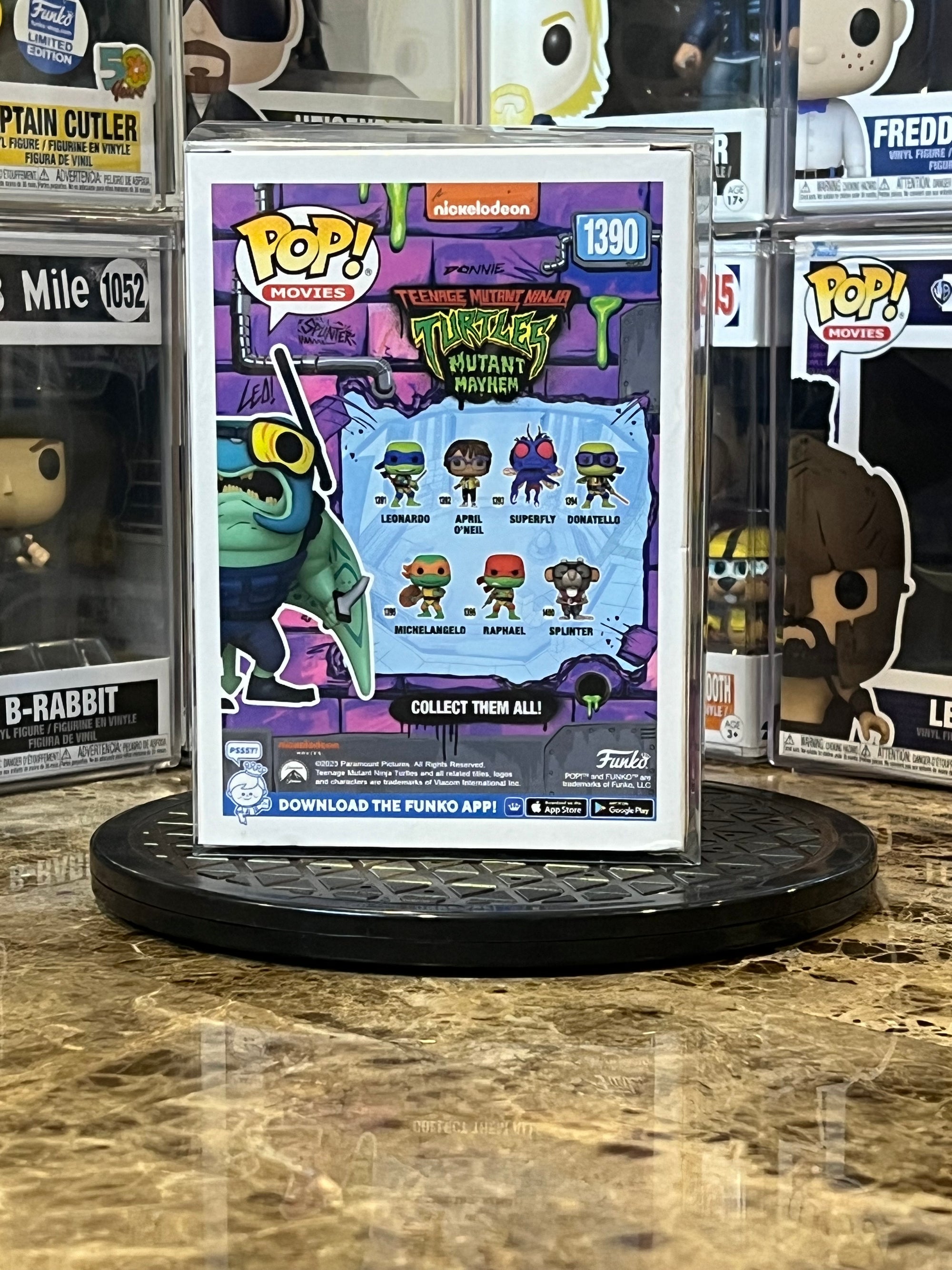 Funko Pop TMNT Mutant Mayhem Ray Fillet #1390