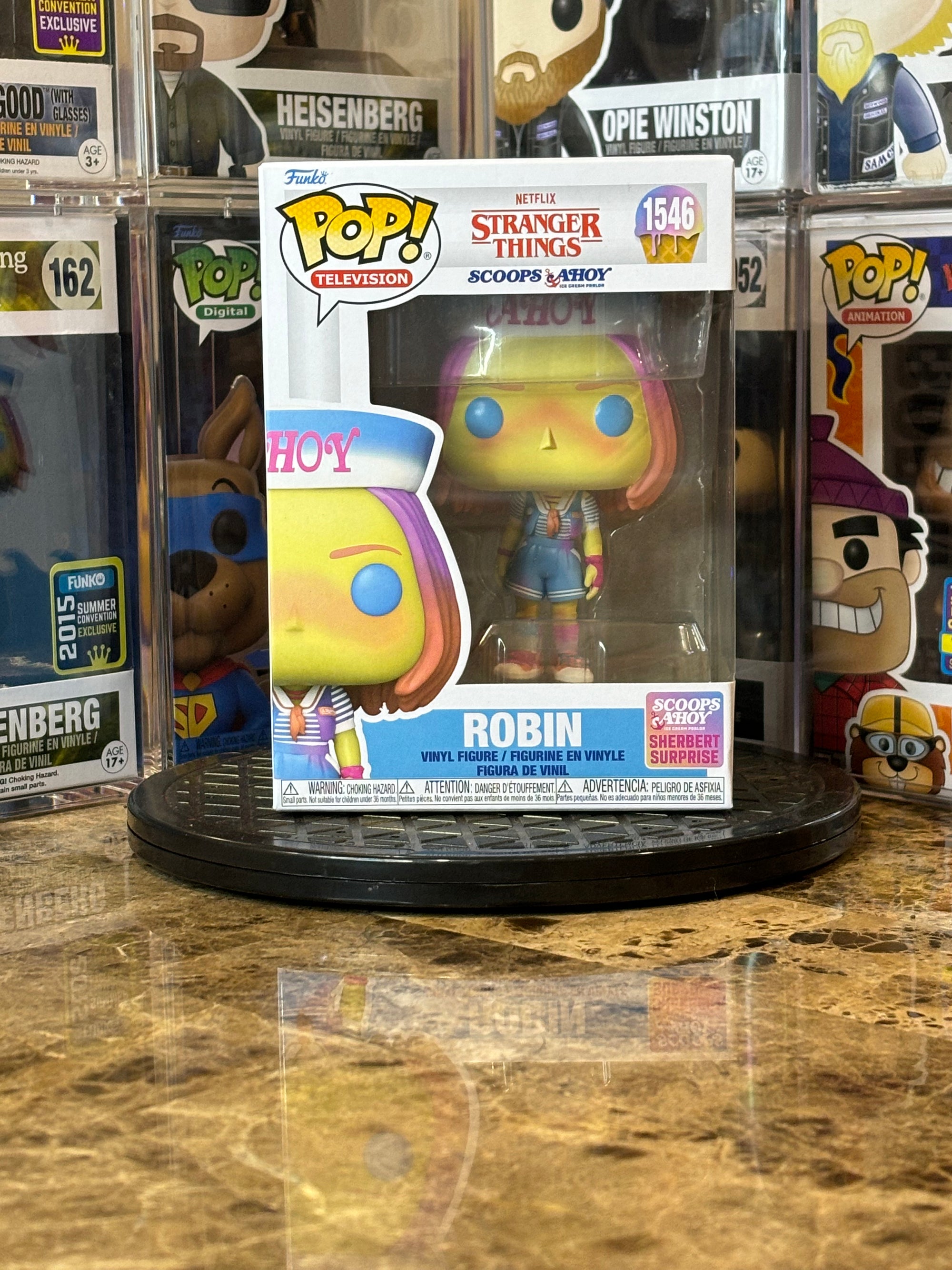 Funko Pop Stranger Things Robin #1546 Scoops Ahoy