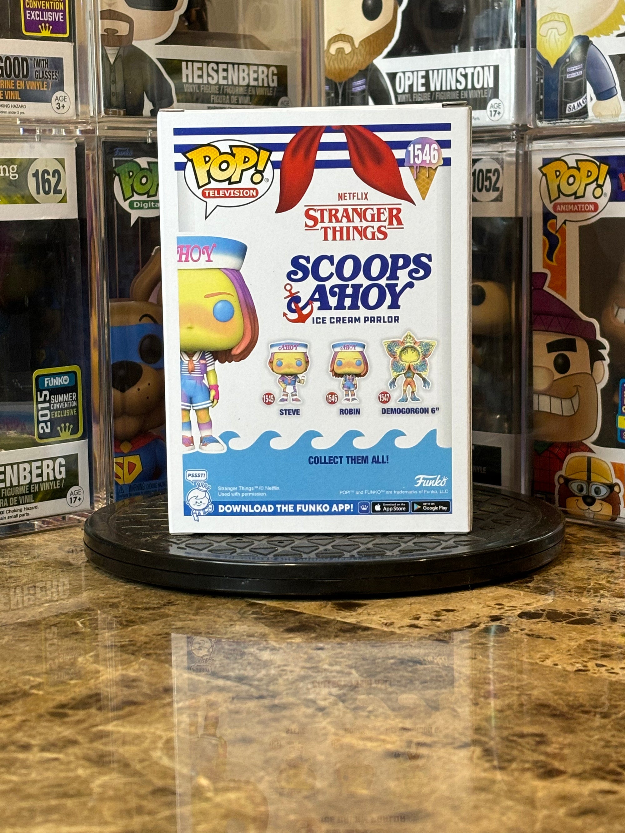 Funko Pop Stranger Things Robin #1546 Scoops Ahoy