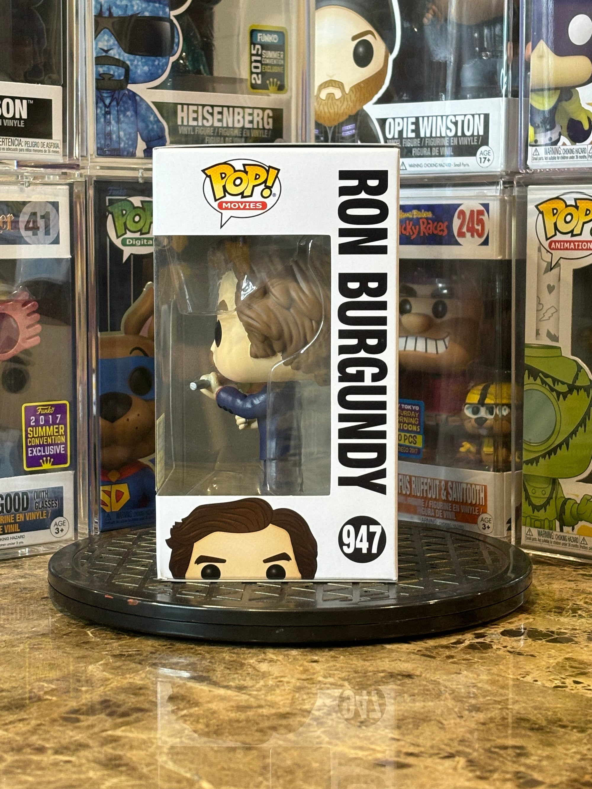 Funko Pop Anchorman Ron Burgundy #947 2020 SCLEE