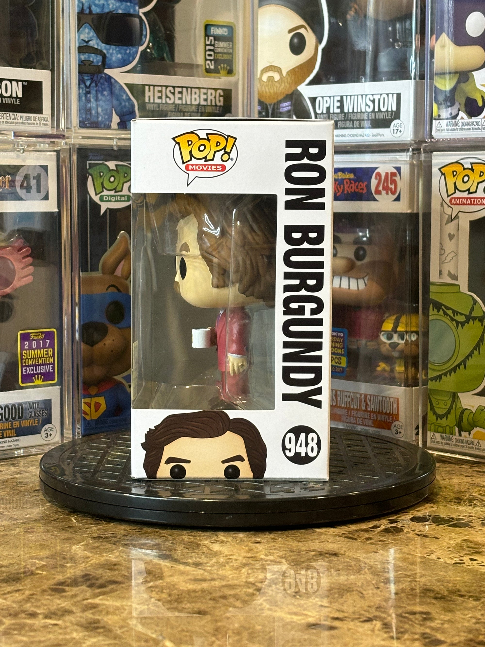 Funko Pop Anchorman Ron Burgundy #948 2020 SCLEE