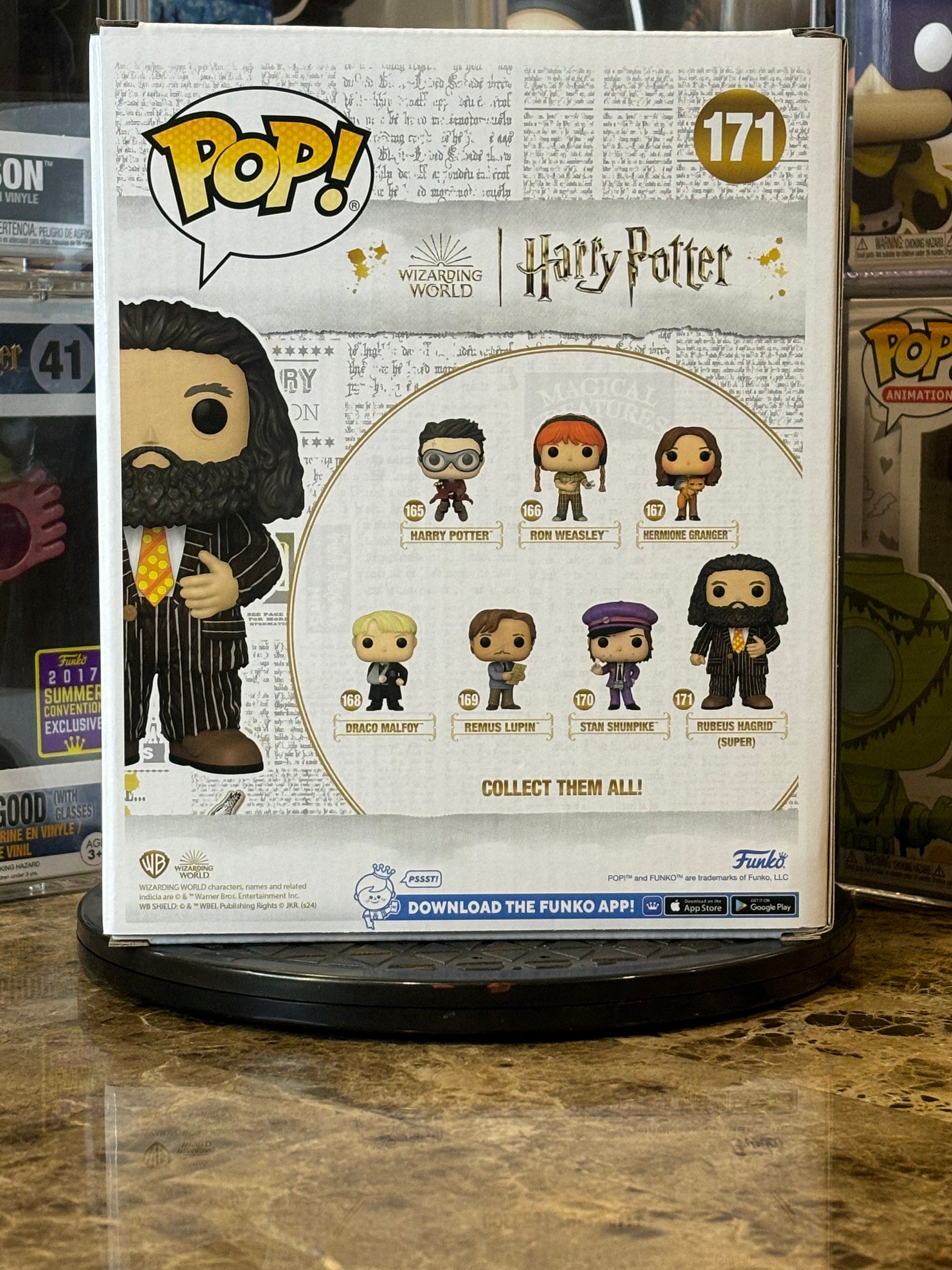 Funko Pop Harry Potter Rubeus Hagrid #171