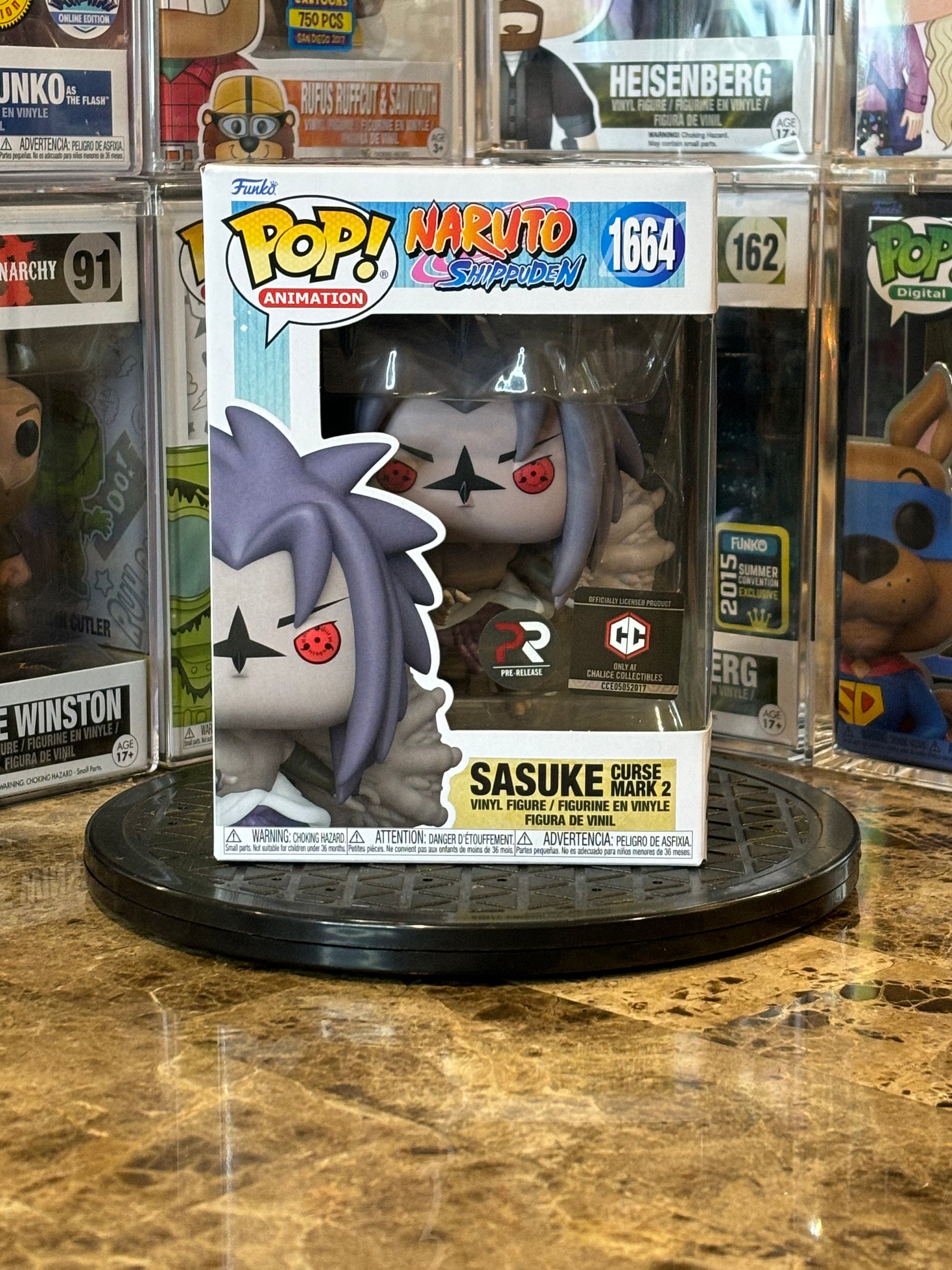 Funko Pop Naruto Shippuden Sasuke Curse Mark 2 #1664