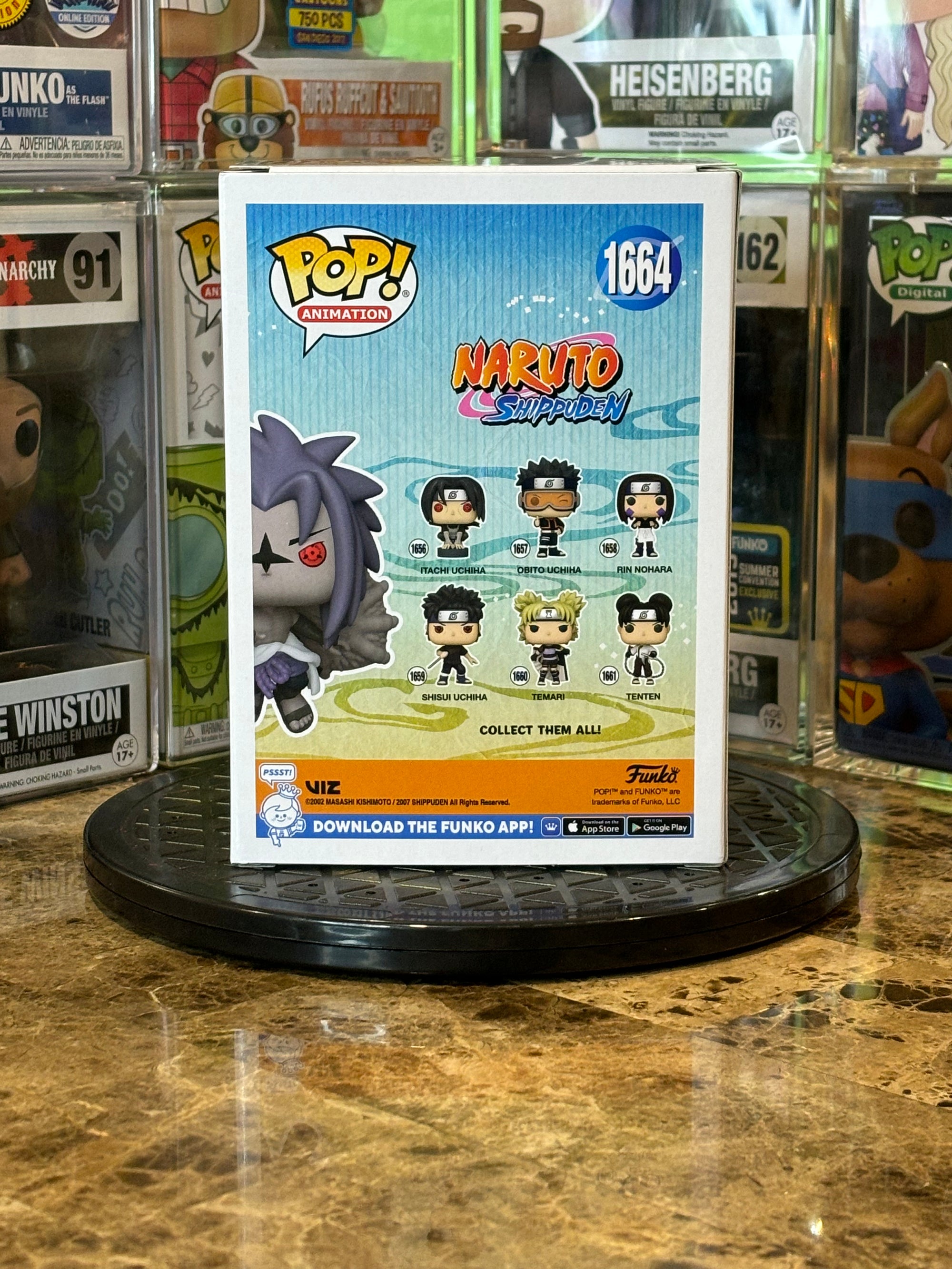 Funko Pop Naruto Shippuden Sasuke Curse Mark 2 #1664