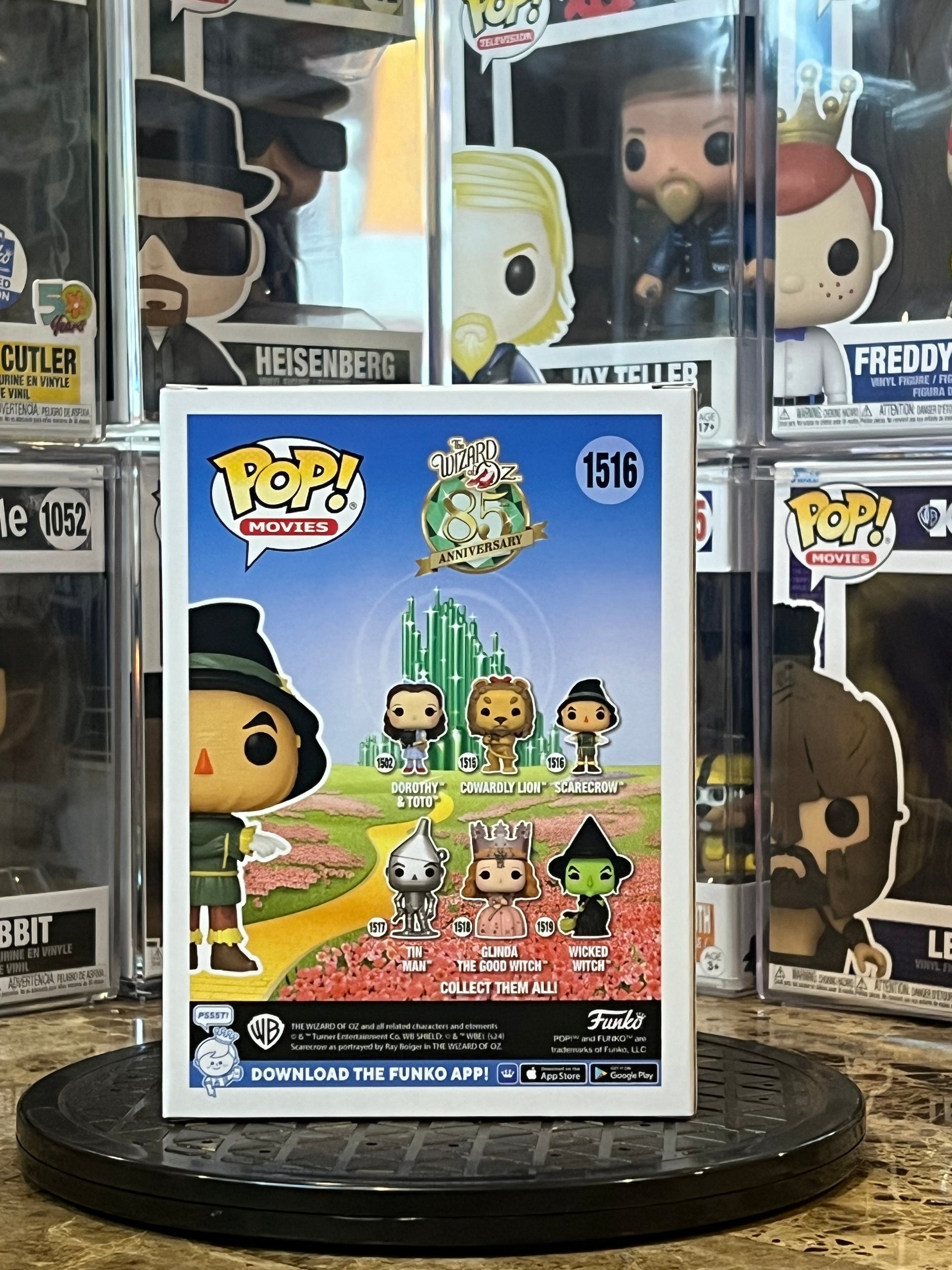 Funko Pop The Wizard of Oz 85th Anniversary Scarecrow #1516