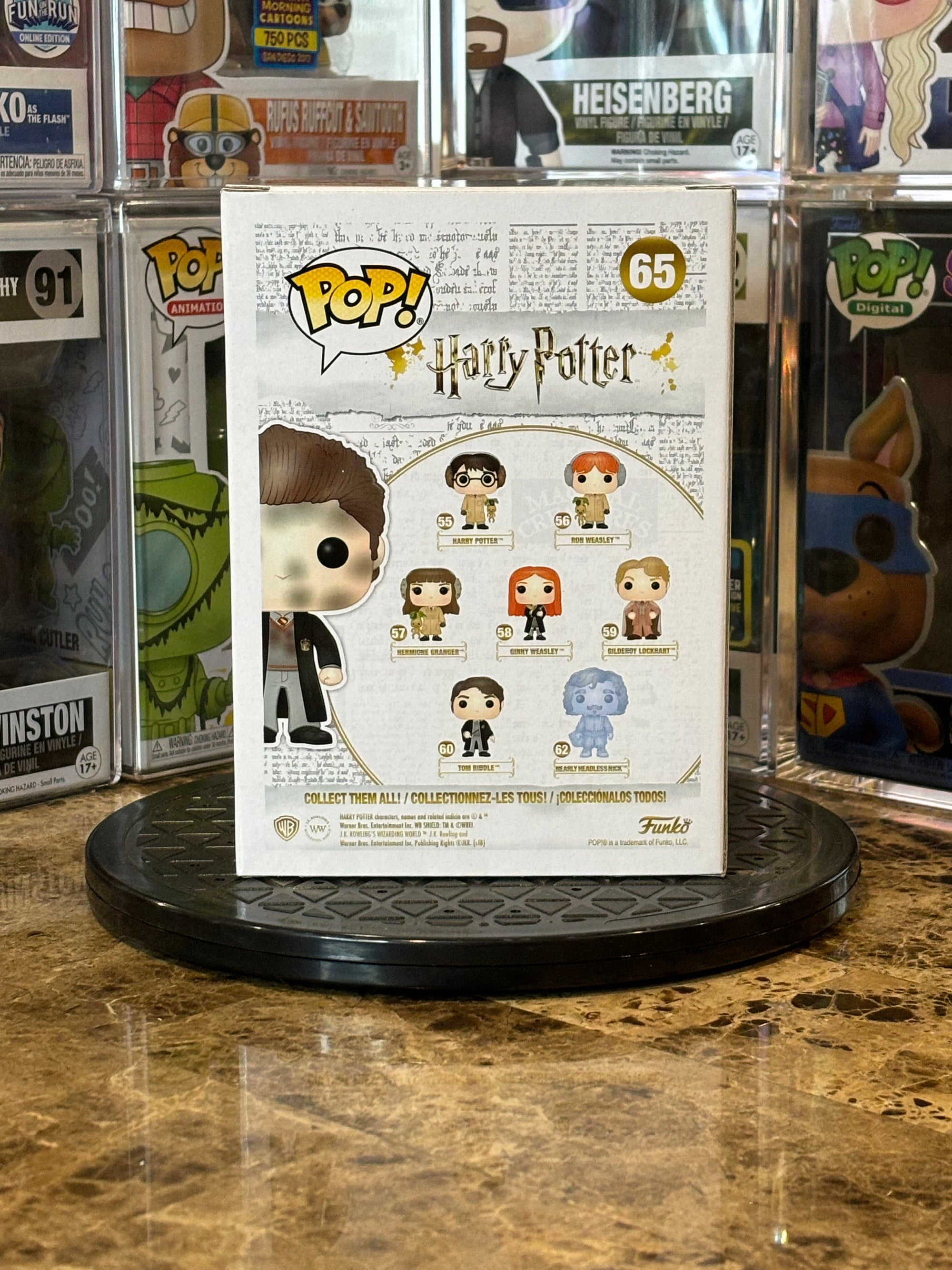 Funko Pop Harry Potter Seamus Finnigan #65 Autographed Devon Murray