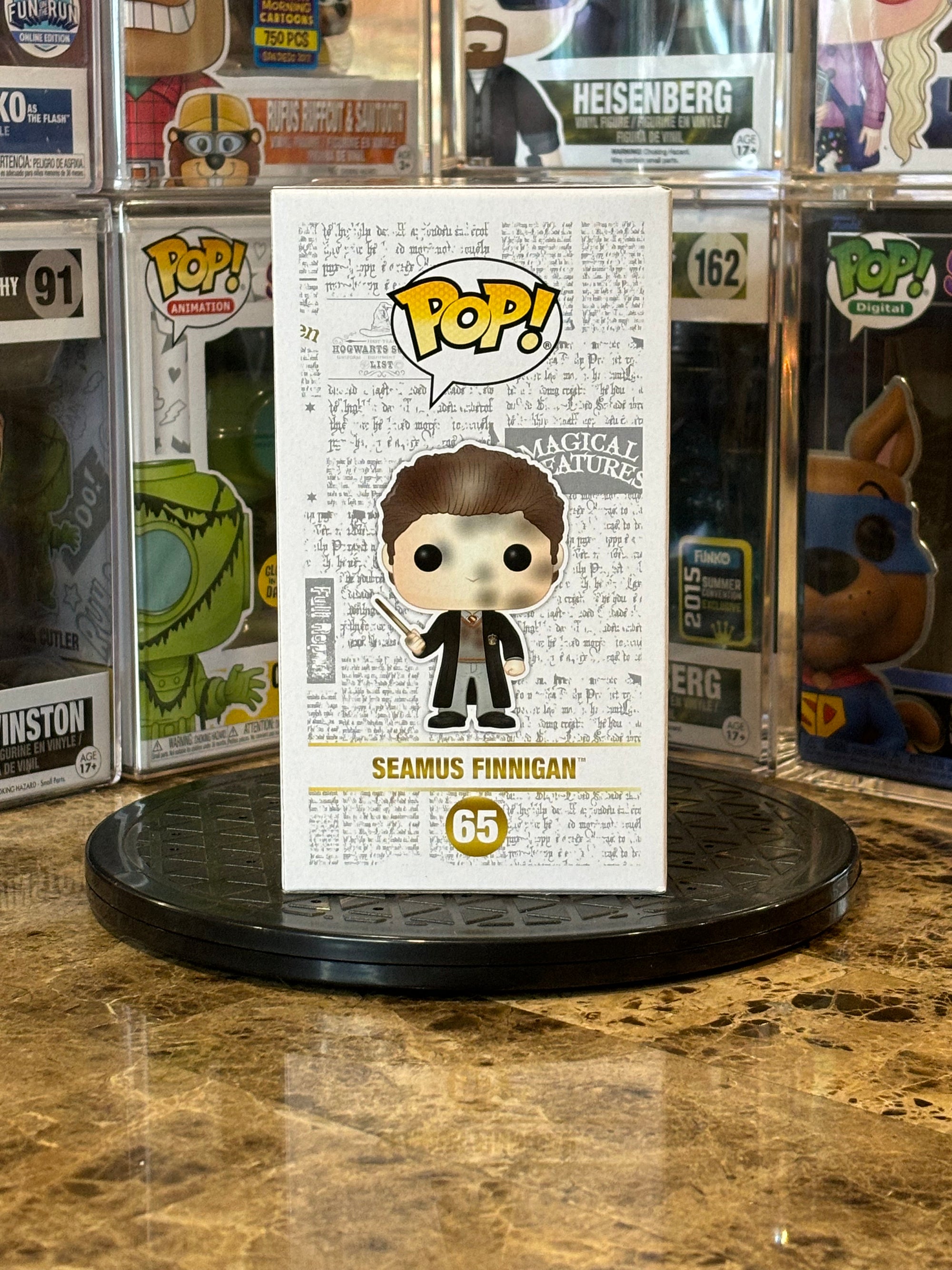 Funko Pop Harry Potter Seamus Finnigan #65 Autographed Devon Murray