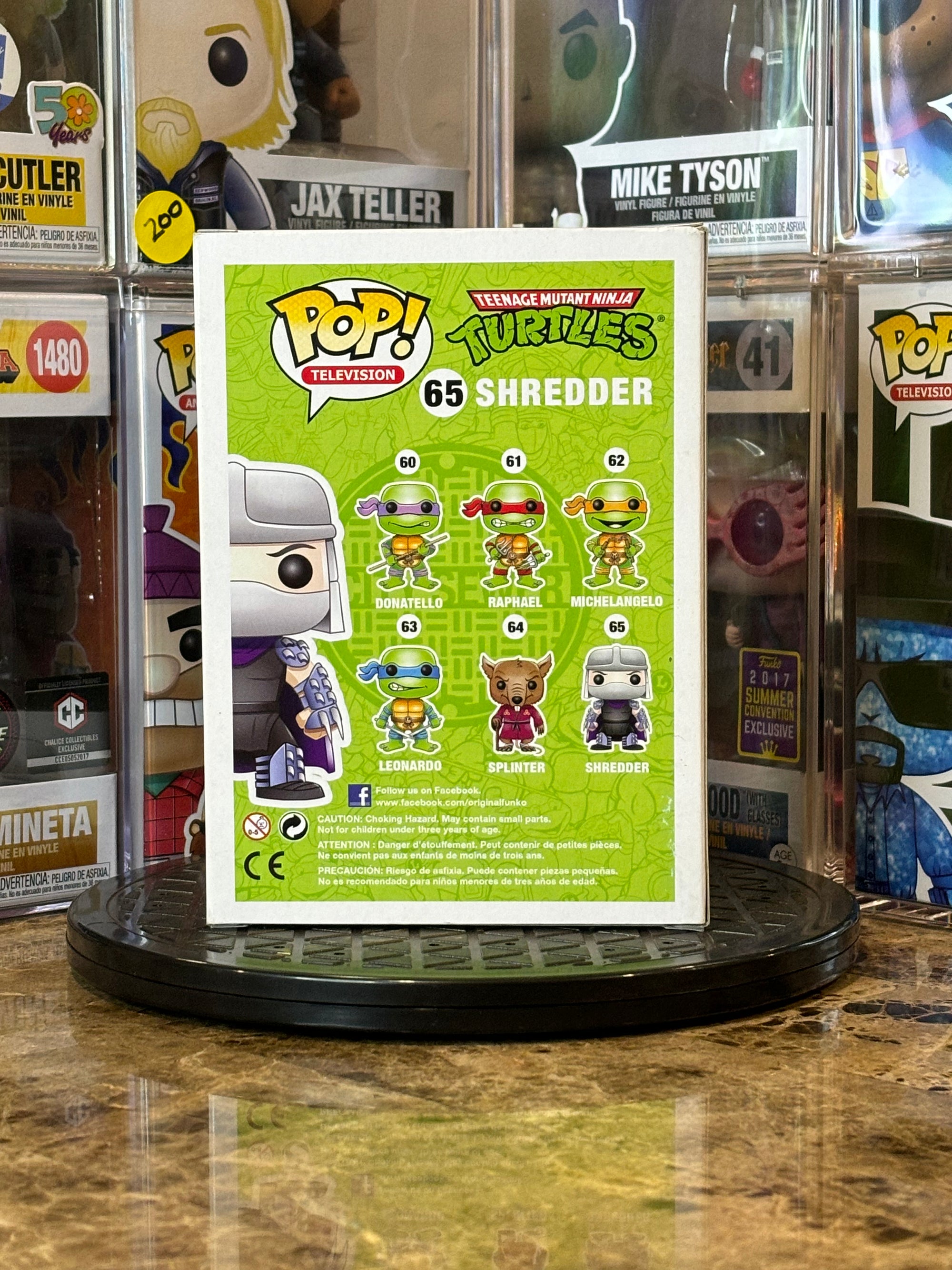 Funko Pop Teenage Mutant Ninja Turtles Shredder #65