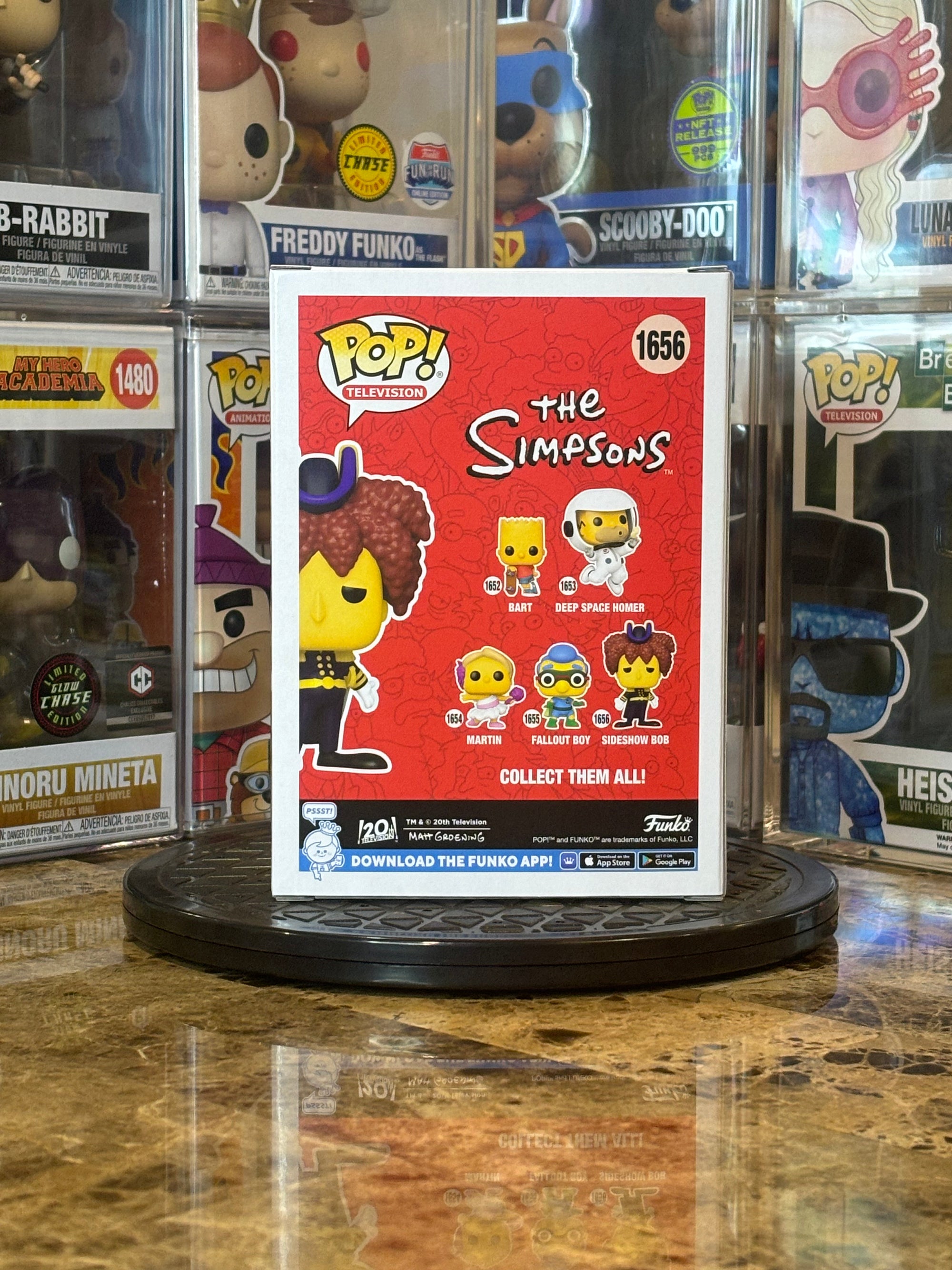 Funko Pop The Simpsons Sideshow Bob #1656