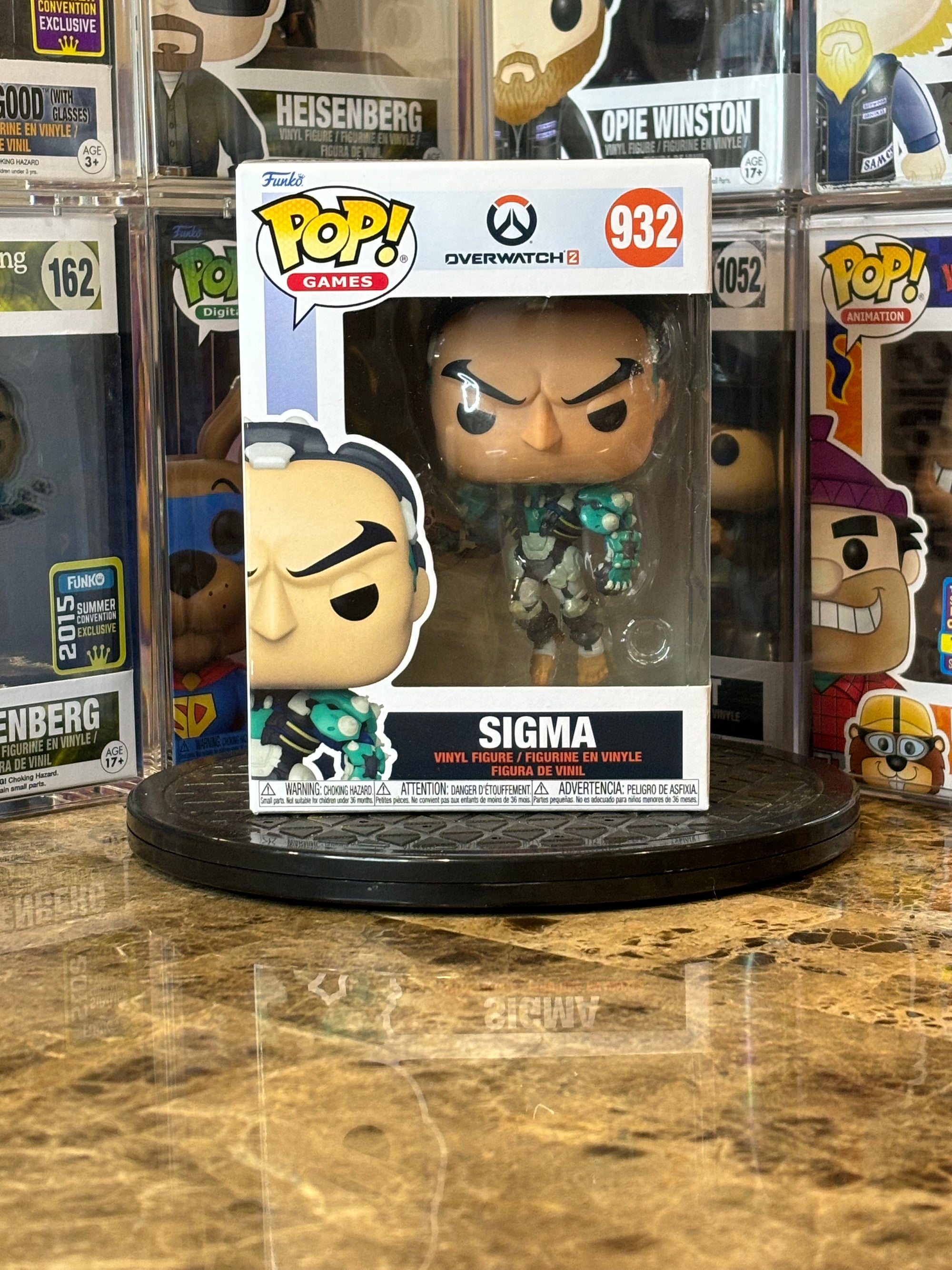 Funko Pop Overwatch 2 Sigma #932