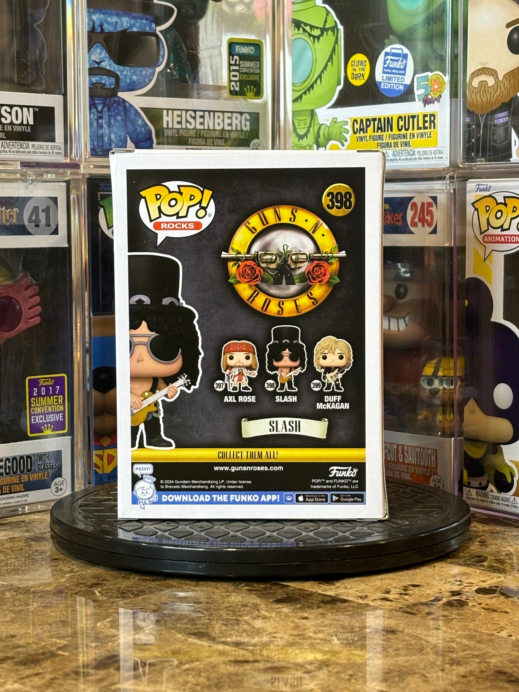 Funko Pop Guns N Roses Slash #398