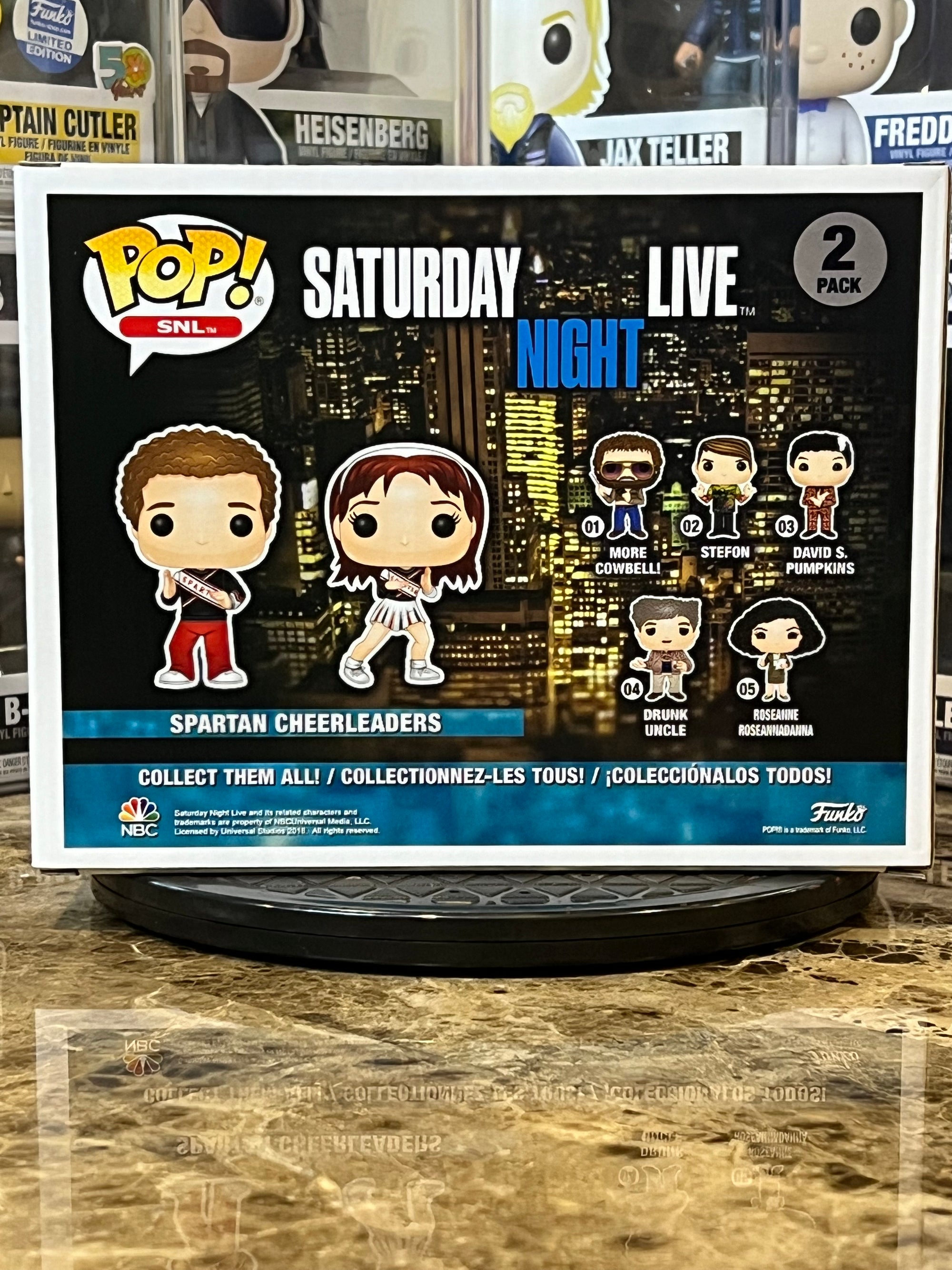 Funko Pop 2 Pack Saturday Night Live Spartan Cheeerleaders