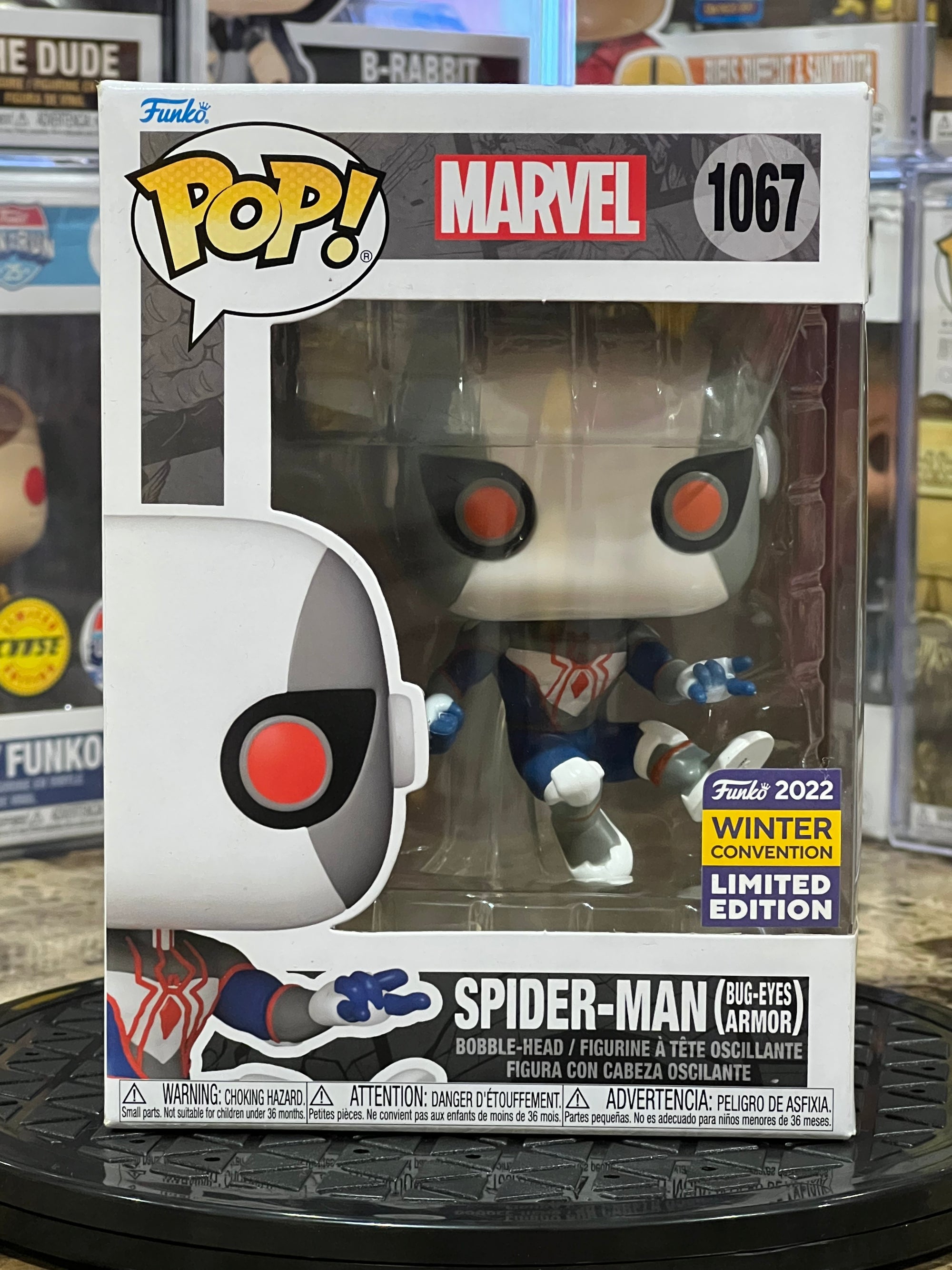 Funko Pop Marvel Spider-Man (Bug Eyes Armor) #1067