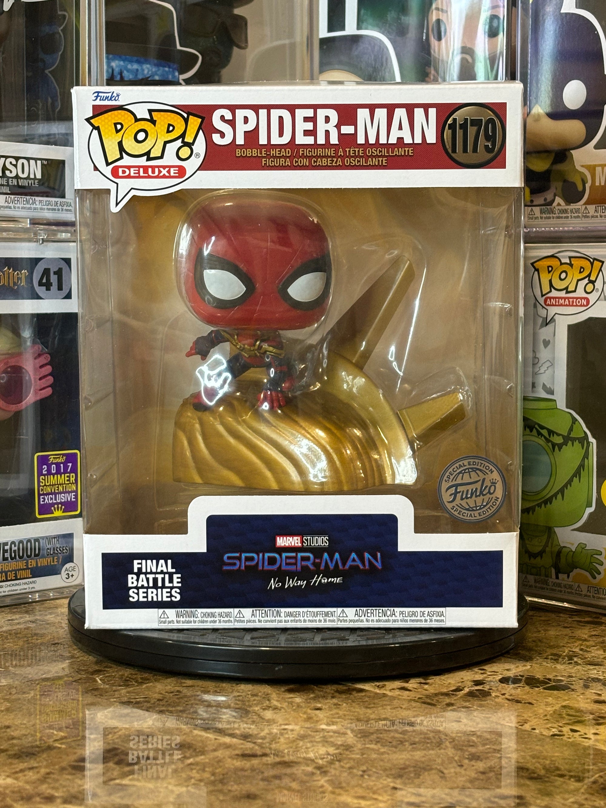 Funko Pop Spider-Man No Way Home Spider-Man #1179 Final Battle Series