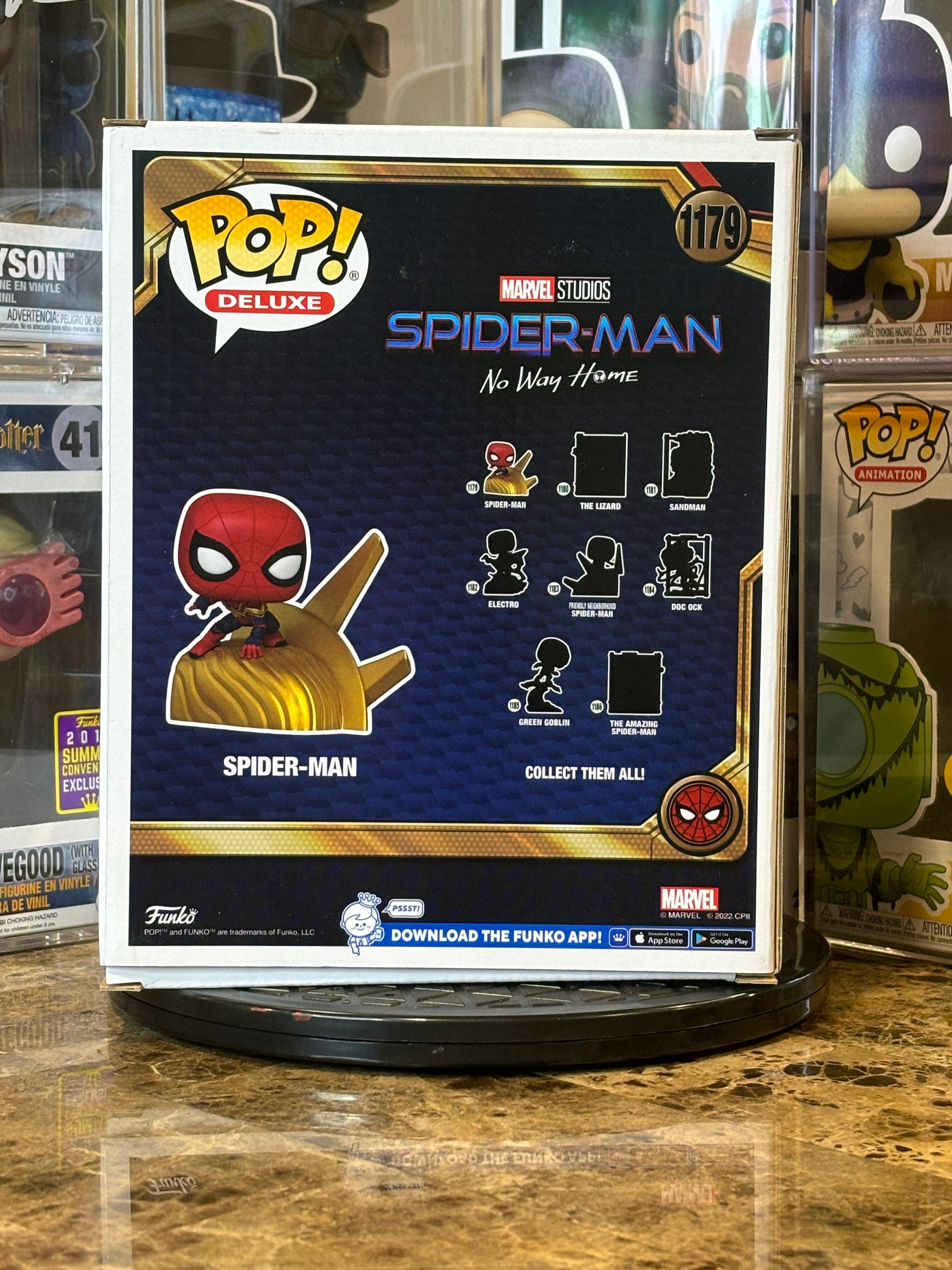 Funko Pop Spider-Man No Way Home Spider-Man #1179 Final Battle Series