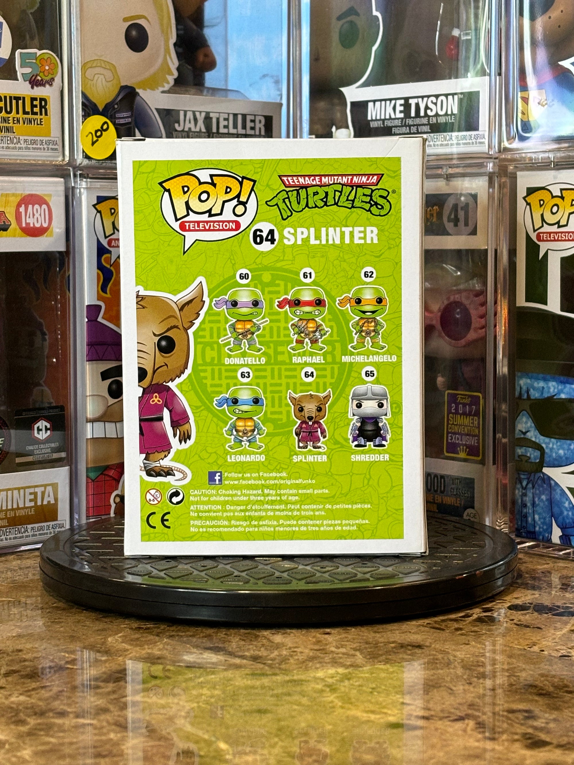 Funko Pop Teenage Mutant Ninja Turtles Splinter #64