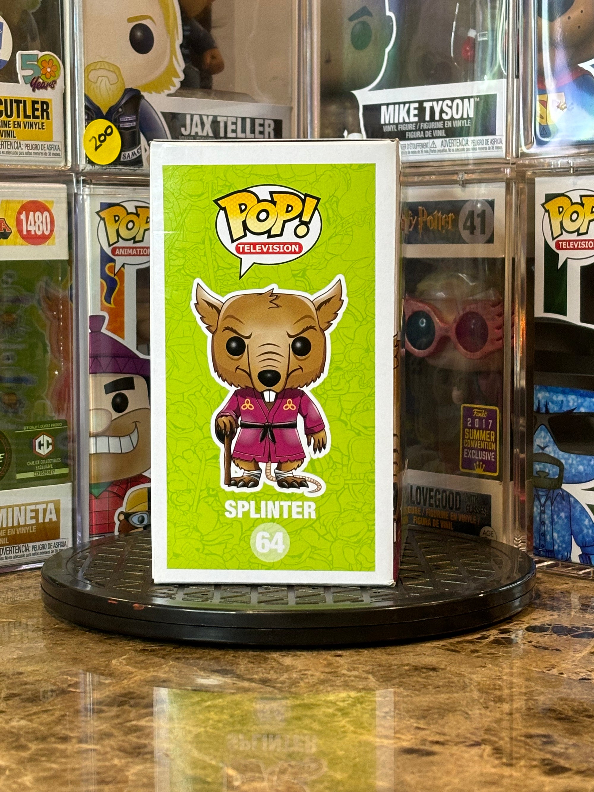 Funko Pop Teenage Mutant Ninja Turtles Splinter #64