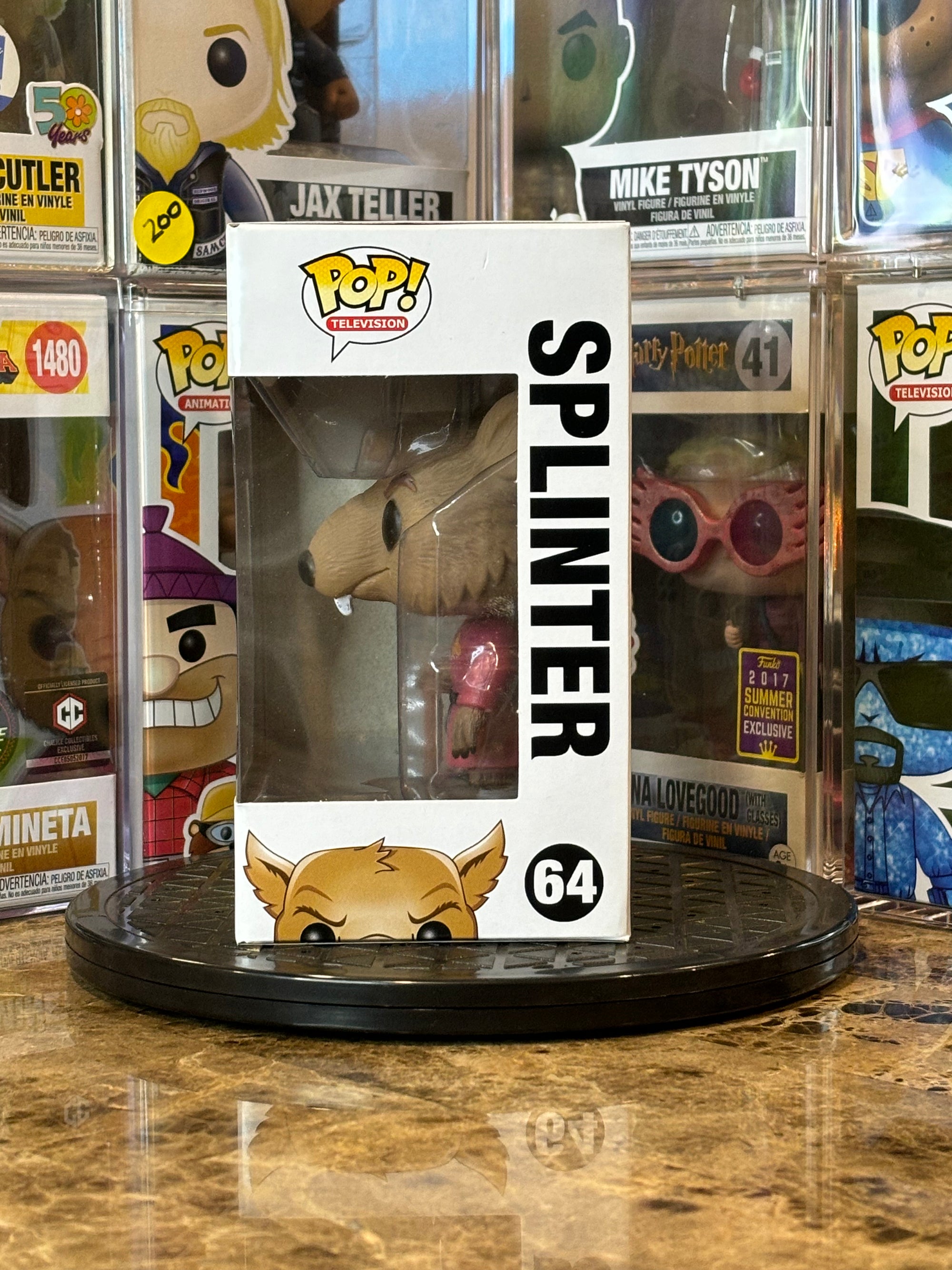 Funko Pop Teenage Mutant Ninja Turtles Splinter #64