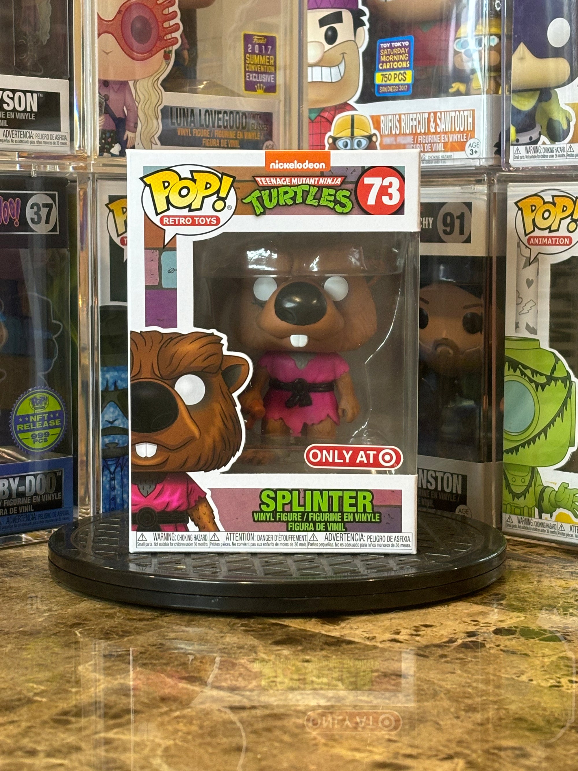 Funko Pop Teenage Mutant Ninja Turtles Splinter #73