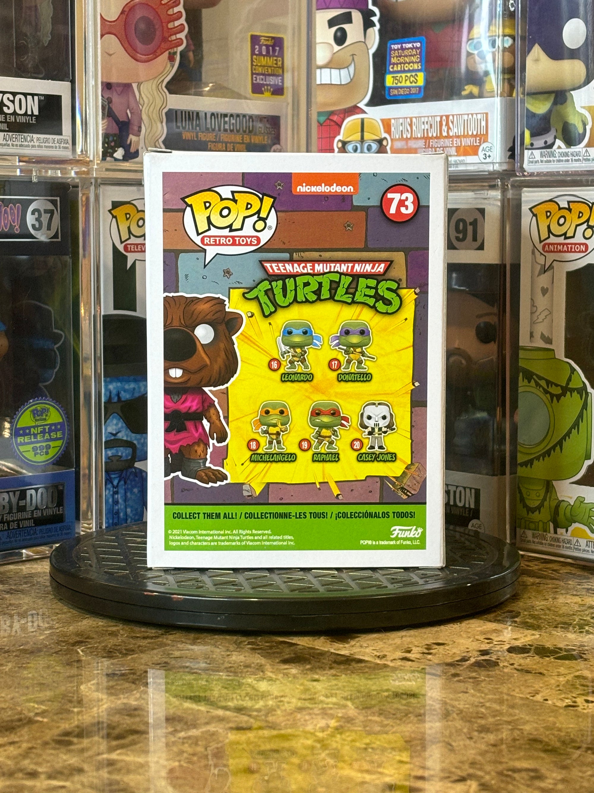 Funko Pop Teenage Mutant Ninja Turtles Splinter #73