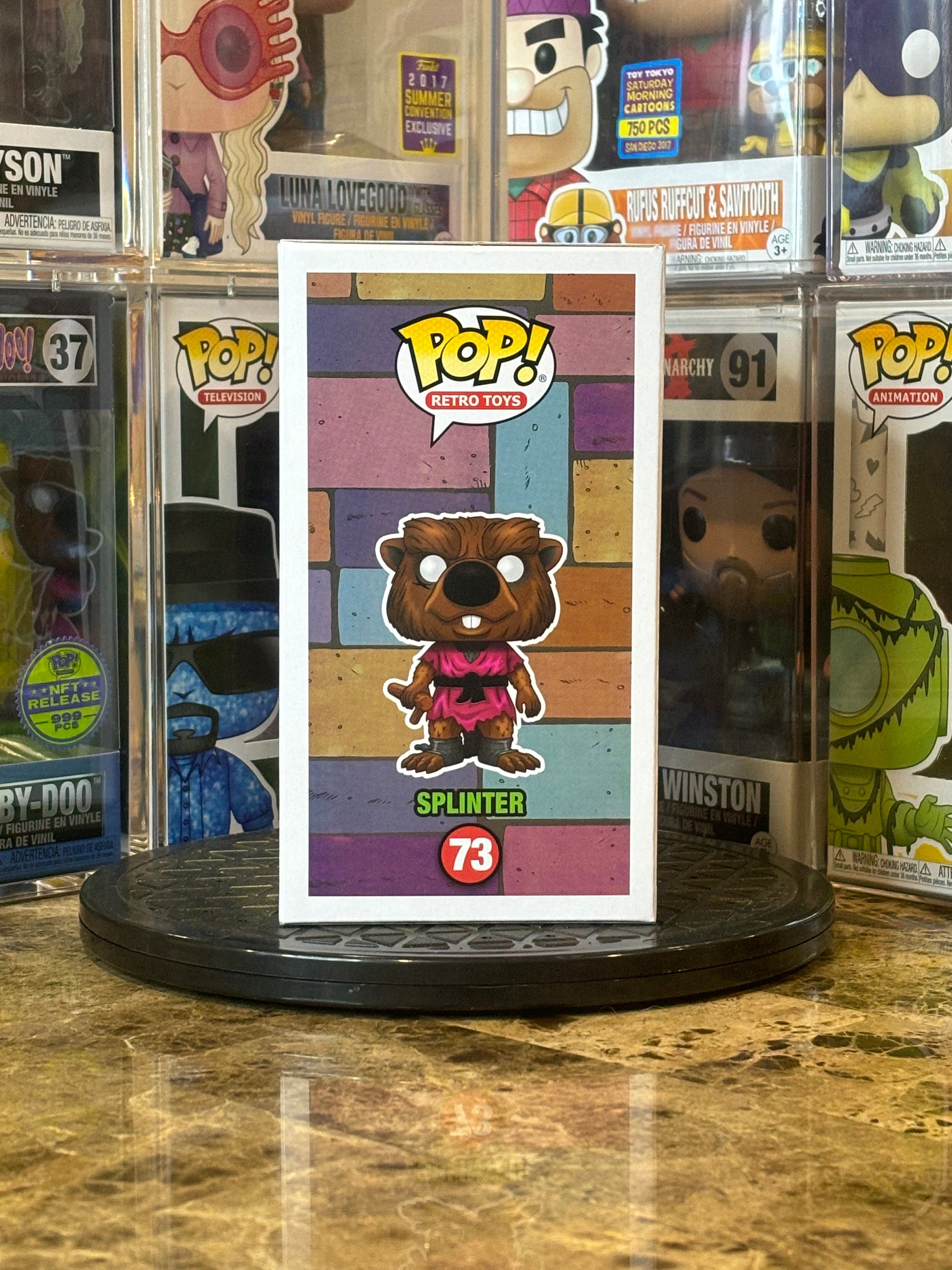 Funko Pop Teenage Mutant Ninja Turtles Splinter #73