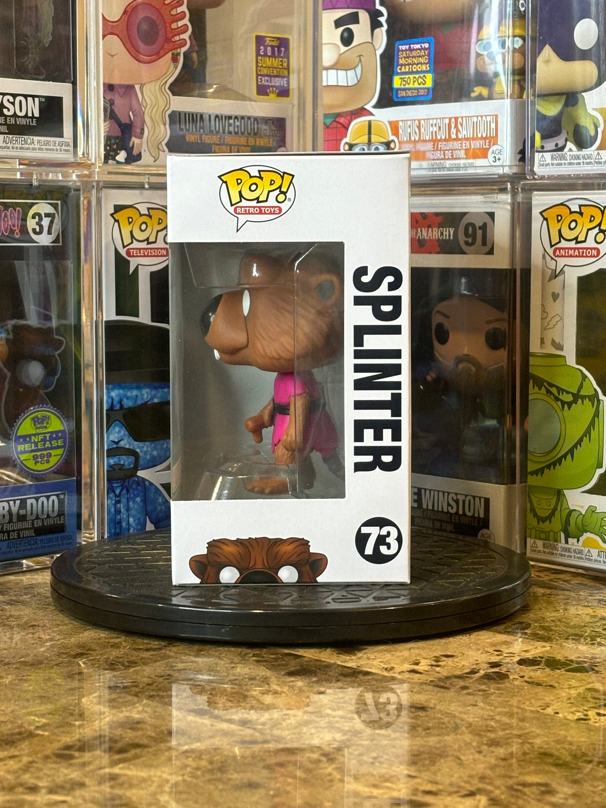Funko Pop Teenage Mutant Ninja Turtles Splinter #73