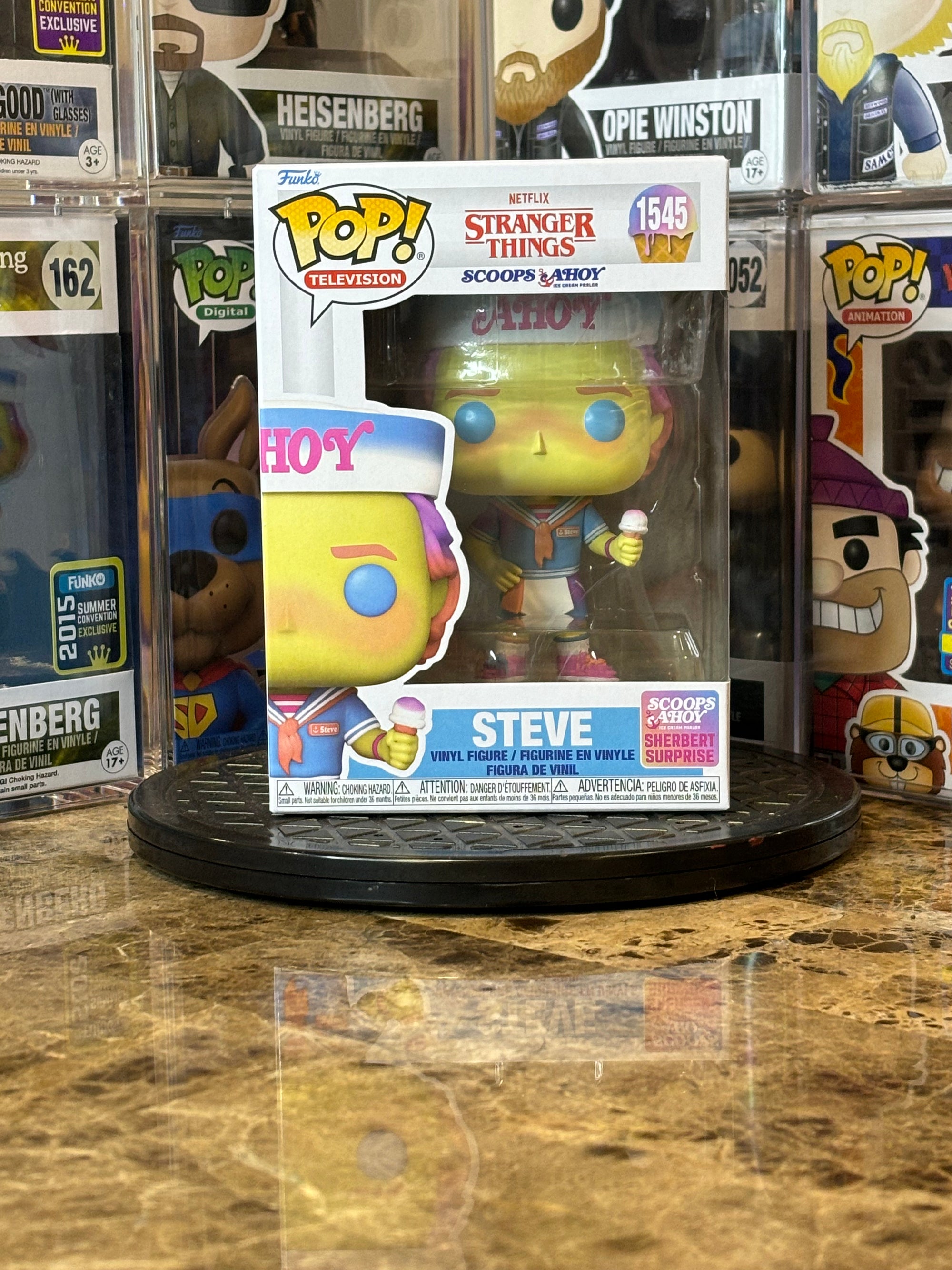 Funko Pop Stranger Things Steve #1545 Scoops Ahoy