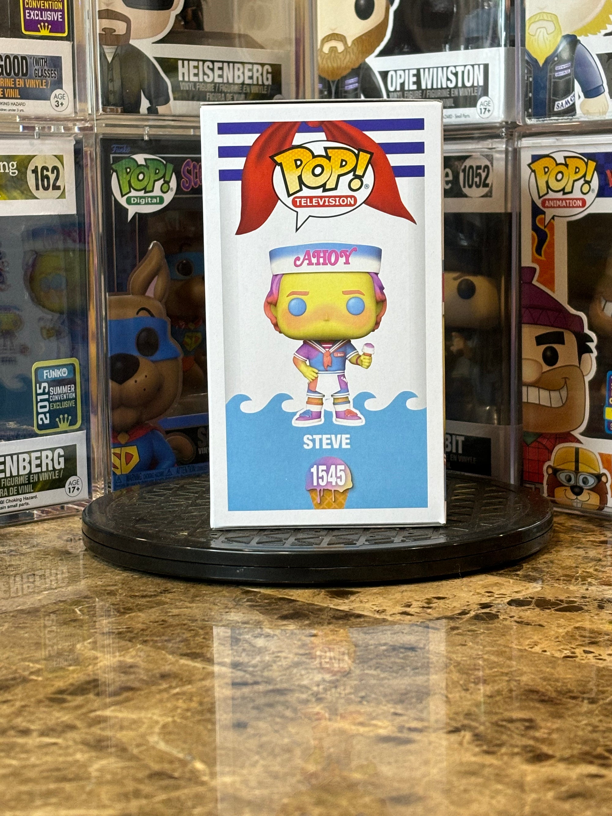 Funko Pop Stranger Things Steve #1545 Scoops Ahoy