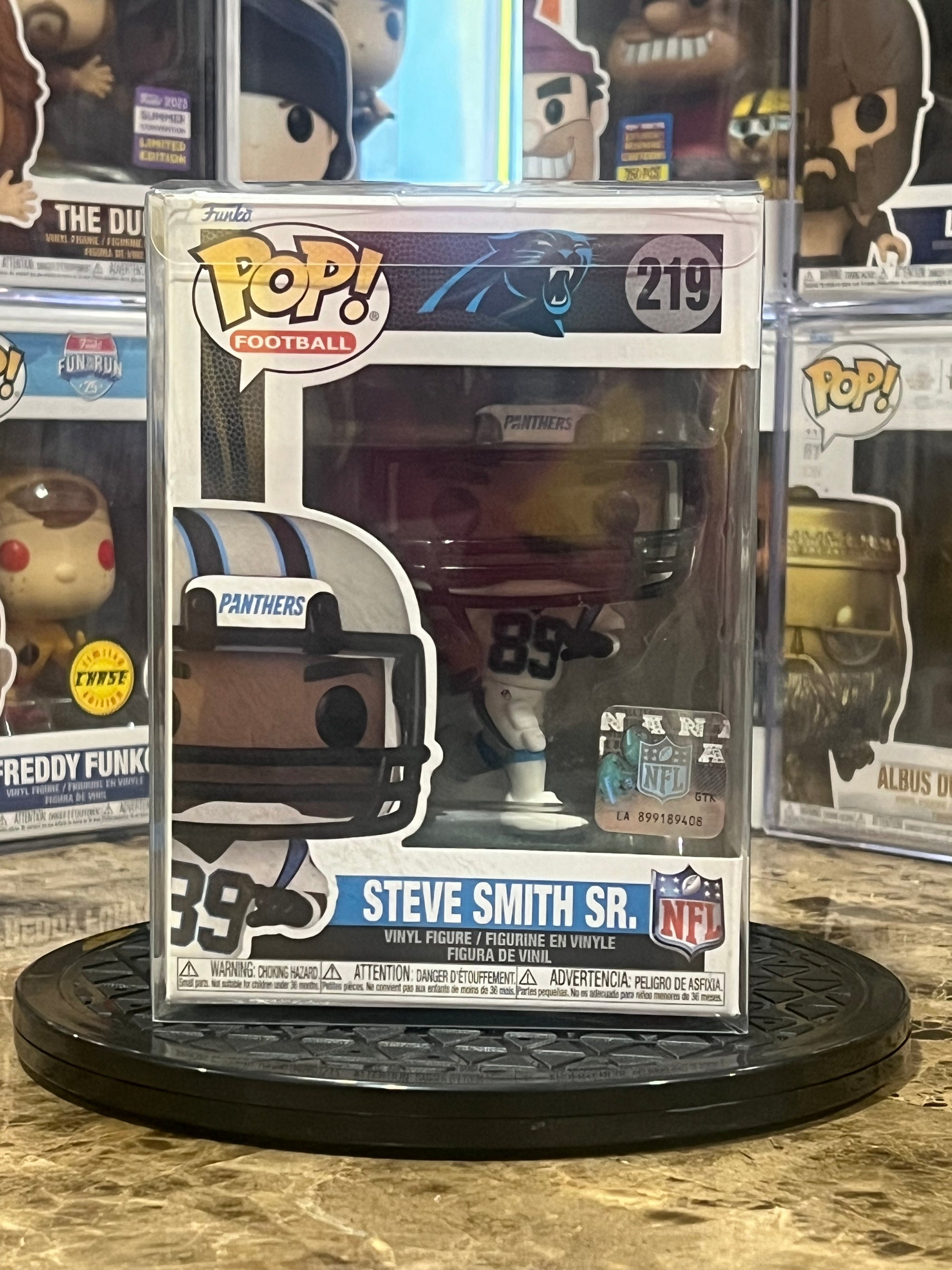 Funko Pop Carolina Panthers Steve Smith Sr. #219