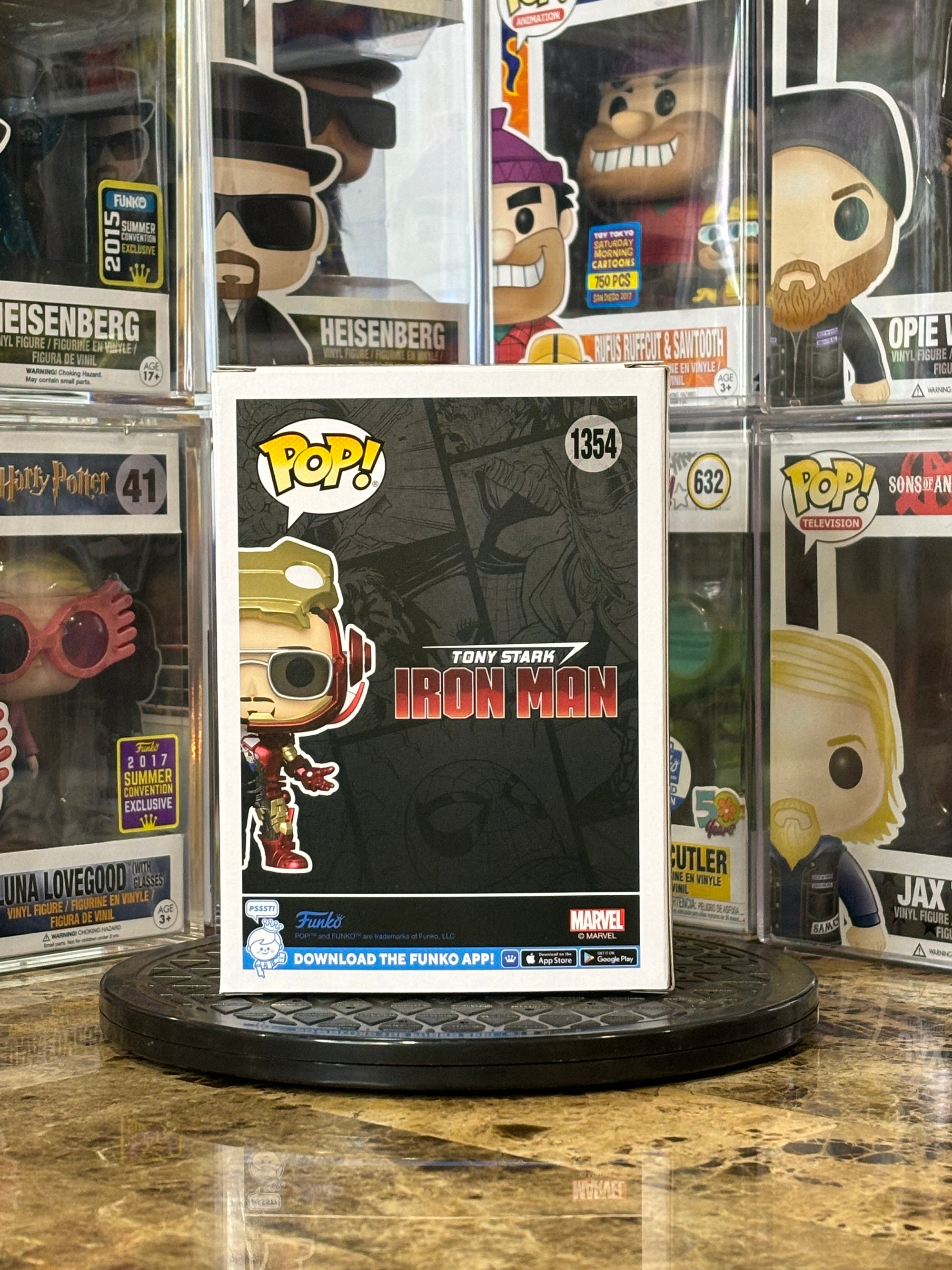 Funko Pop Marvel Tony Stark #1354