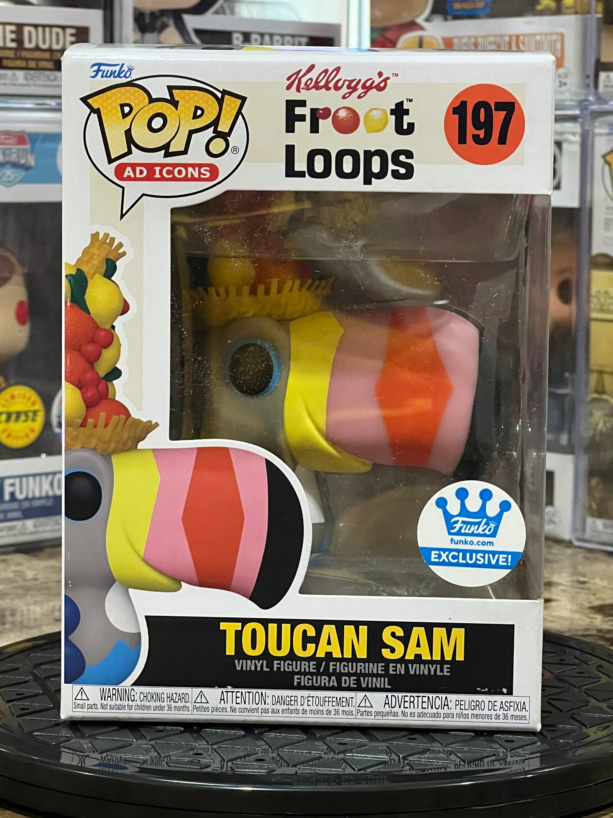 Funko Pop Fruit Loops Toucan Sam #197