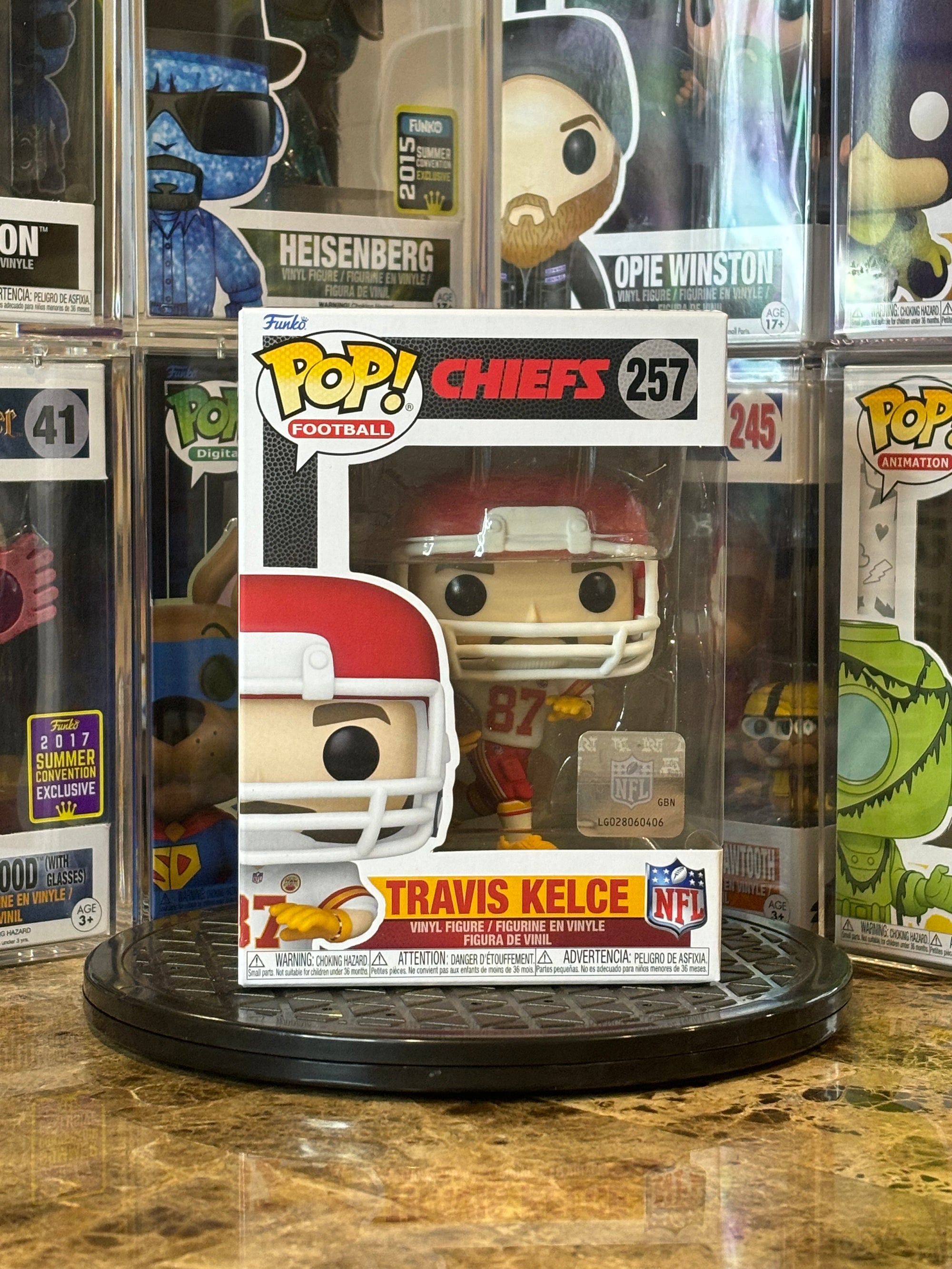 Funko Pop Chiefs Travis Kelce #257
