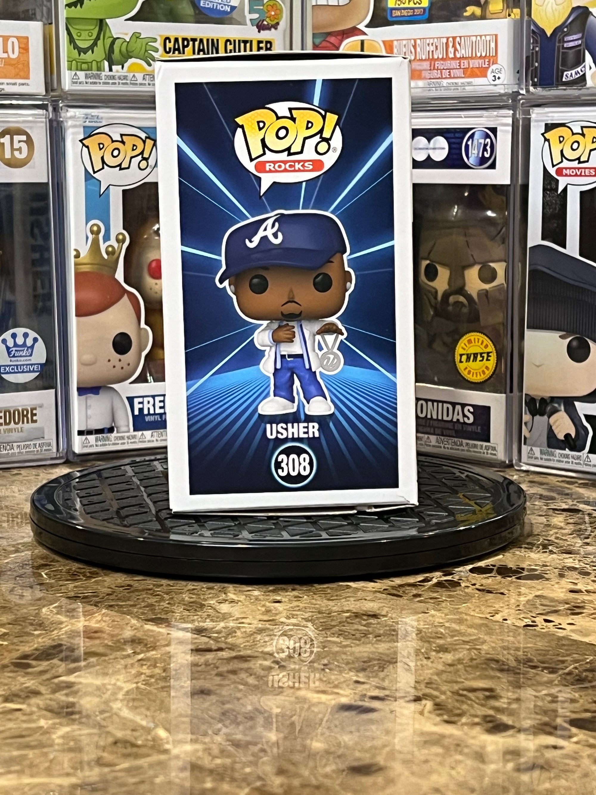 Funko Pop Usher #308 Damaged Box