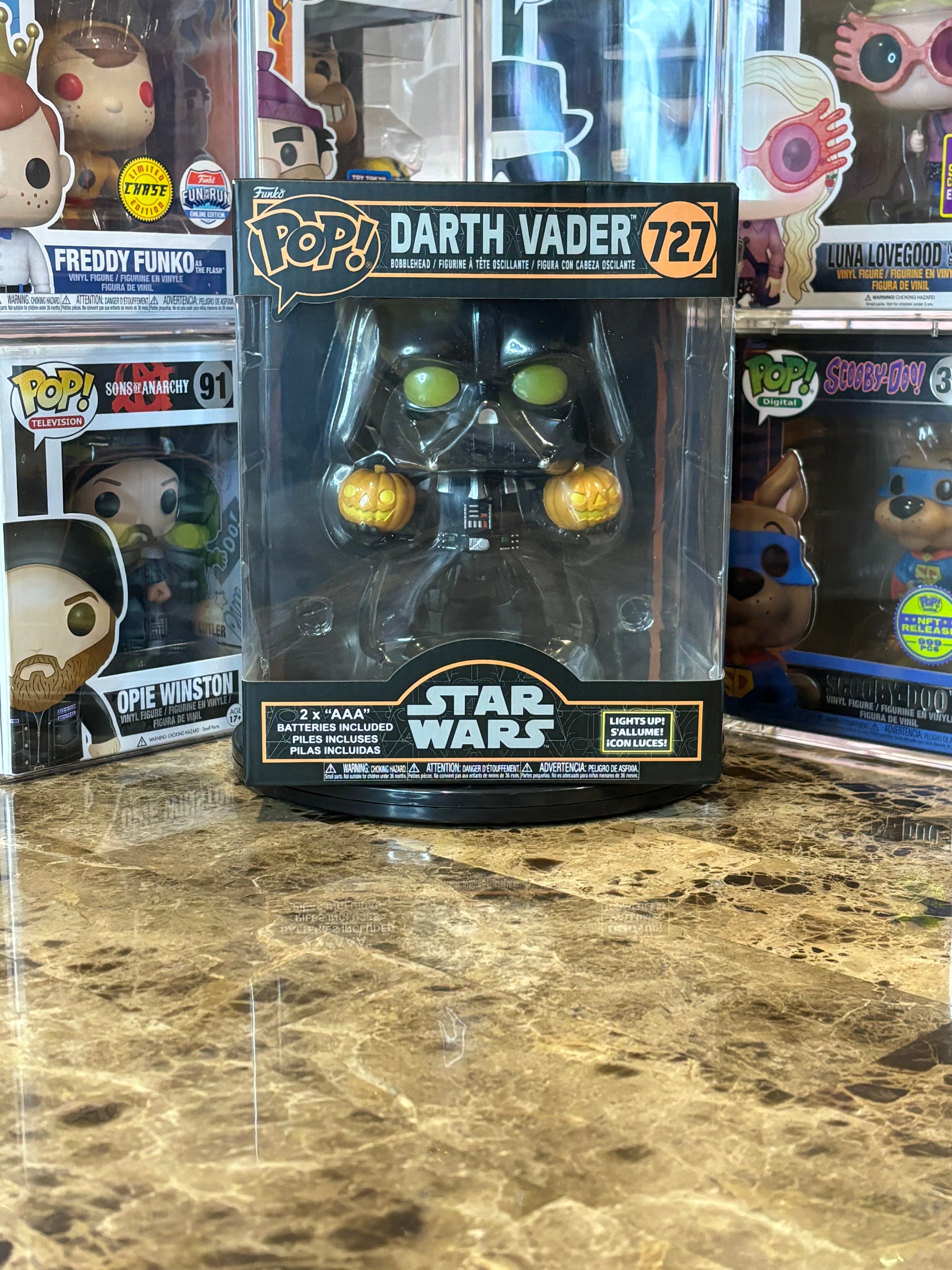 Funko Pop Star Wars Darth Vader #727 Lights & Sounds