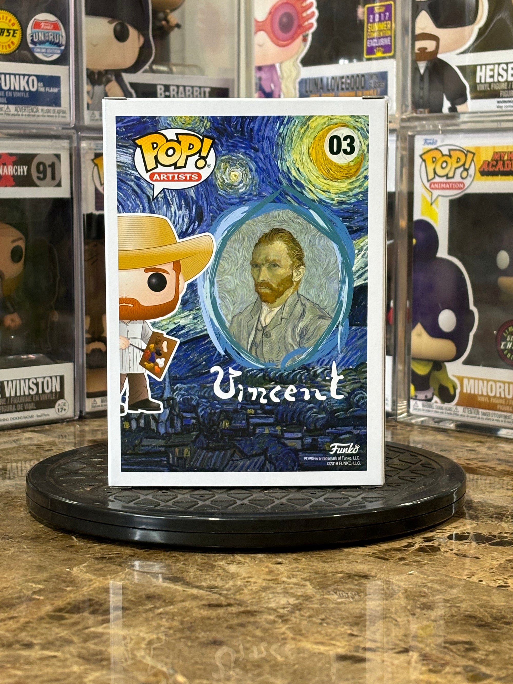 Funko Pop Vincent Vincent Van Gogh #03