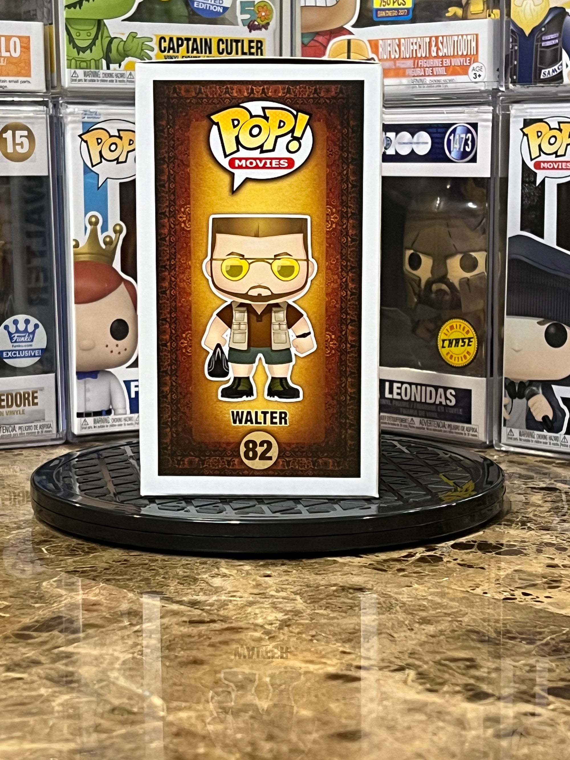 Funko Pop The Big Lebowski Walter #82 DAMAGED