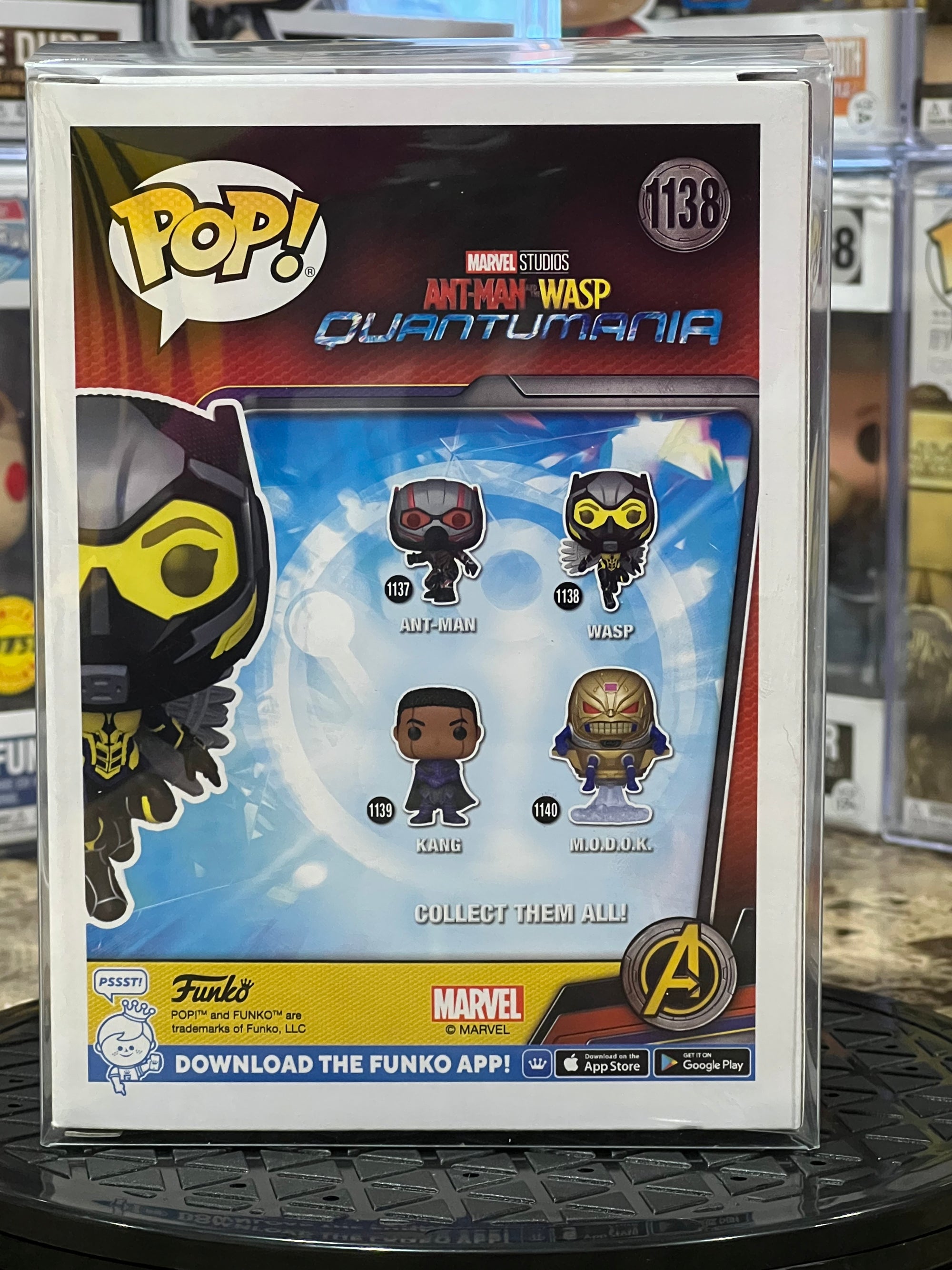 Funko Pop Antman and the Wasp Quantumania Wasp#1138